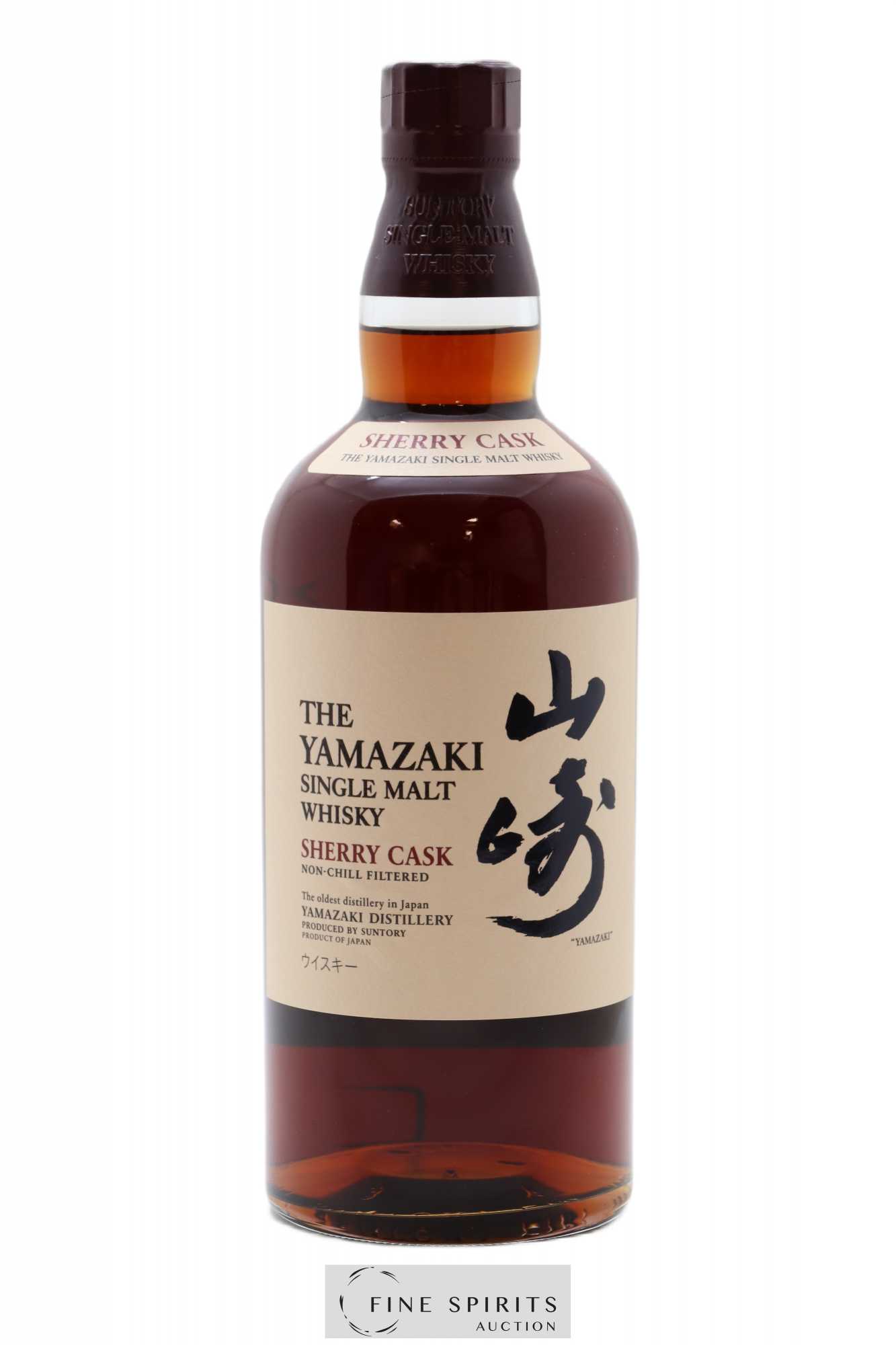 Yamazaki Of. Non-Chill Filtered Sherry Cask Morrison Bowmore Import Suntory