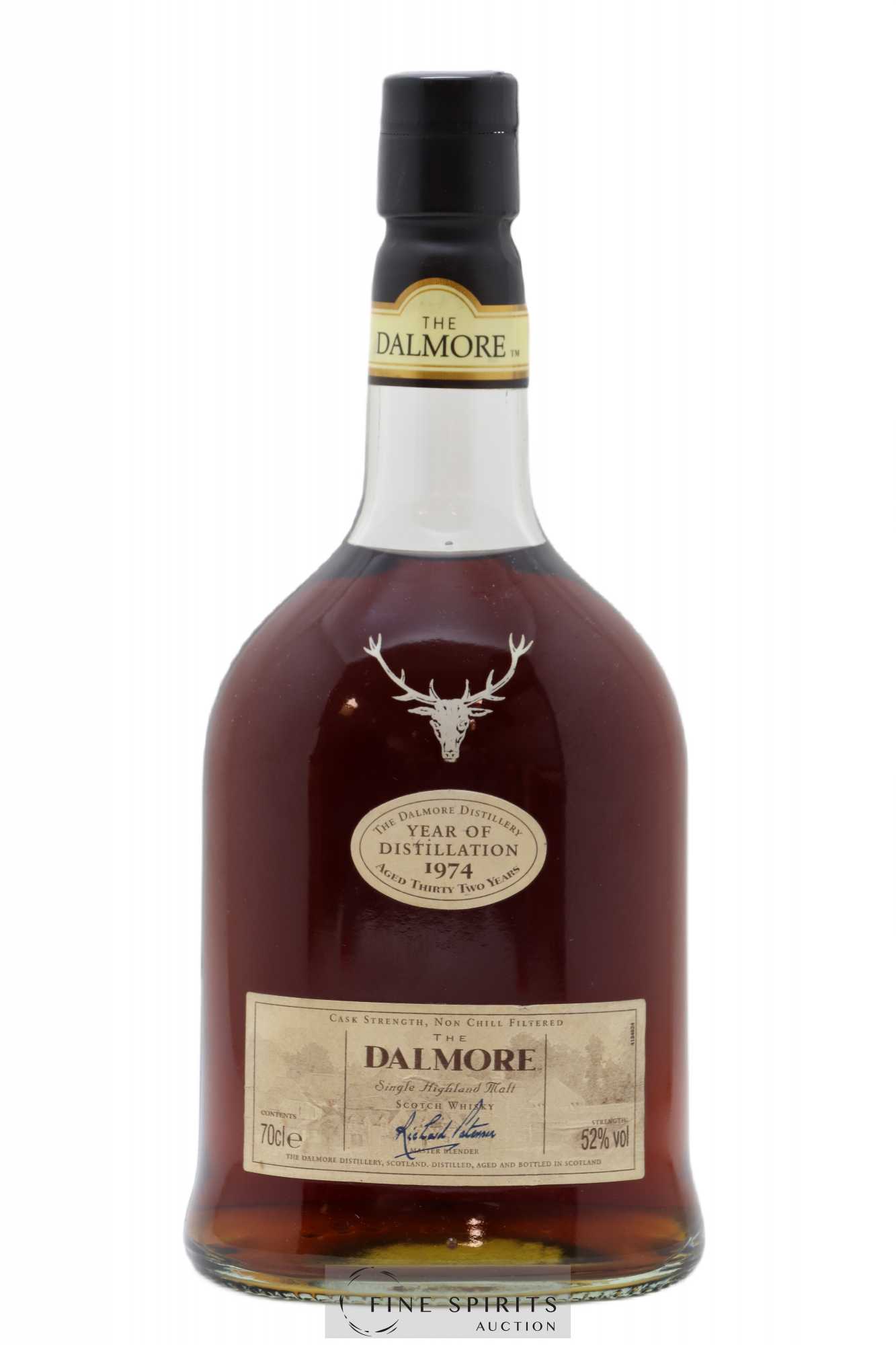 Dalmore 32 years 1974 Of. Cask Strength - Non Chill Filtered