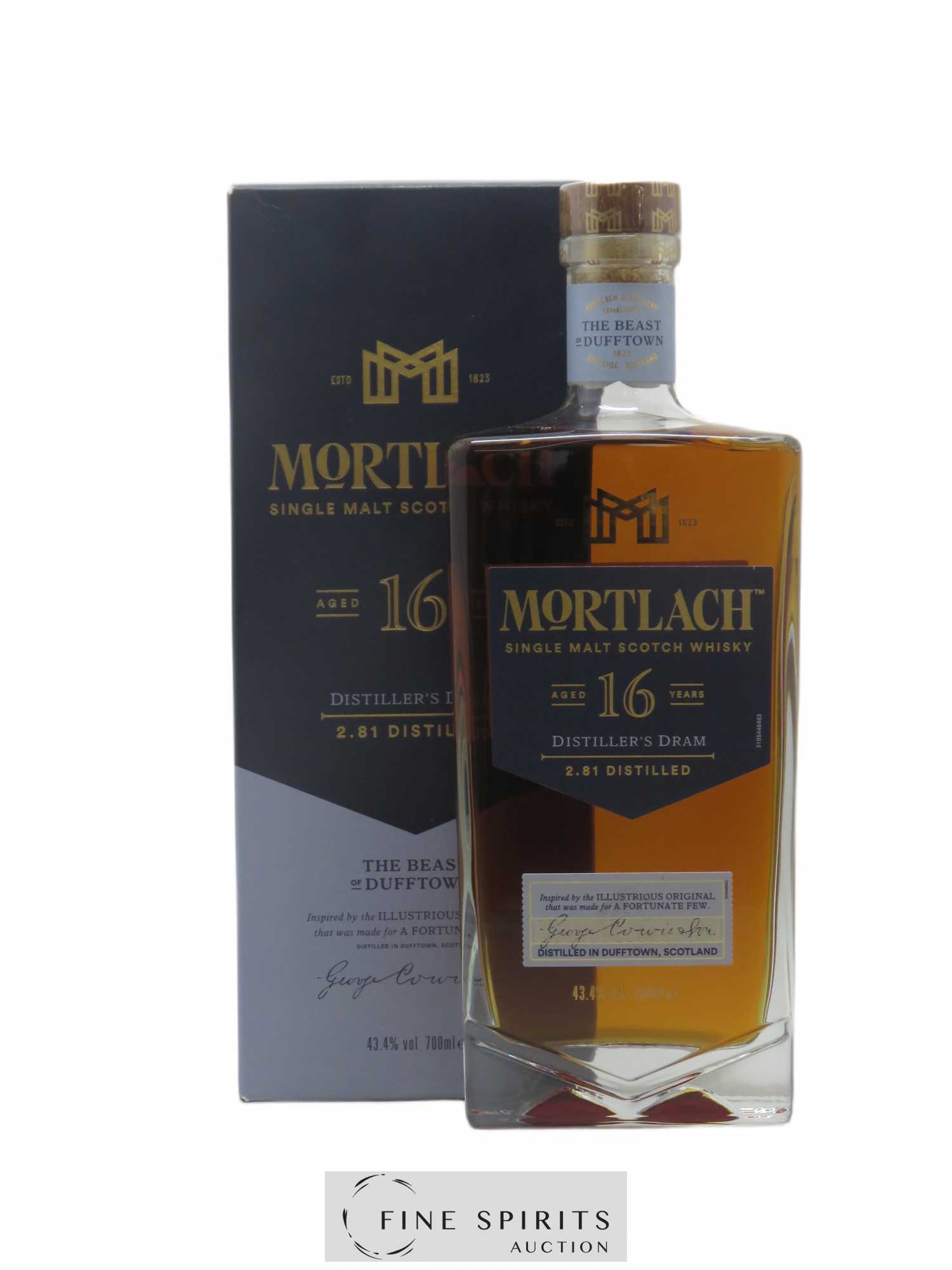 Mortlach 16 years Of. Distiller's Dram 2.81 Distilled
