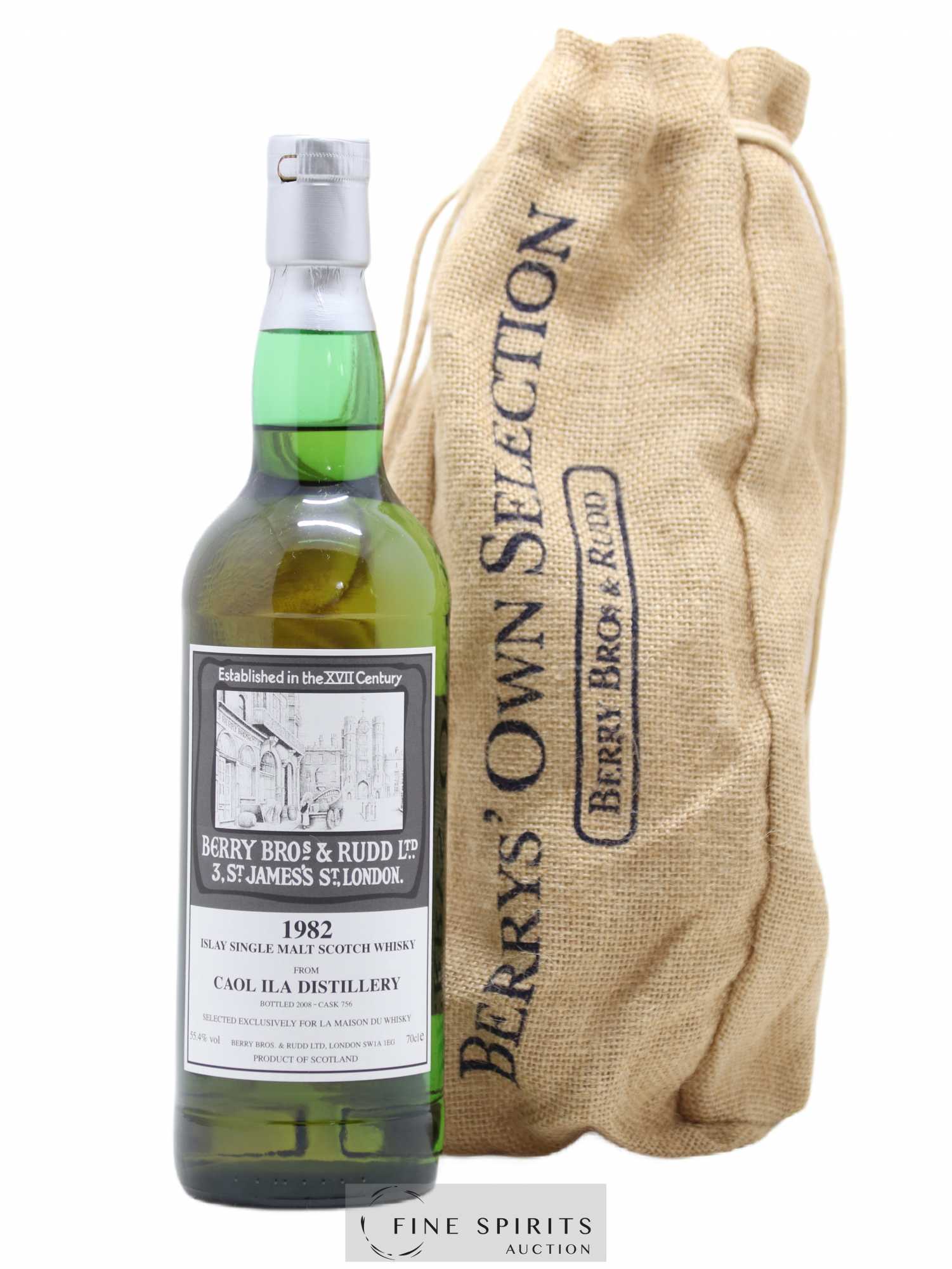 Caol Ila 1982 Berry Bros & Rudd Cask n°756 - bottled 2008 LMDW