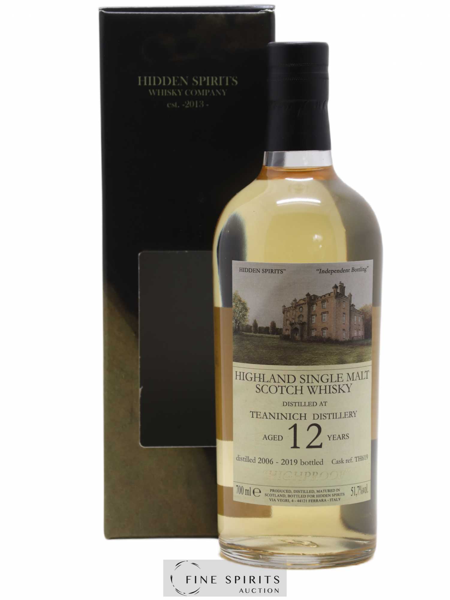 Teaninich 12 years 2006 Hidden Spirits Cask n°TH619 - bottled 2019