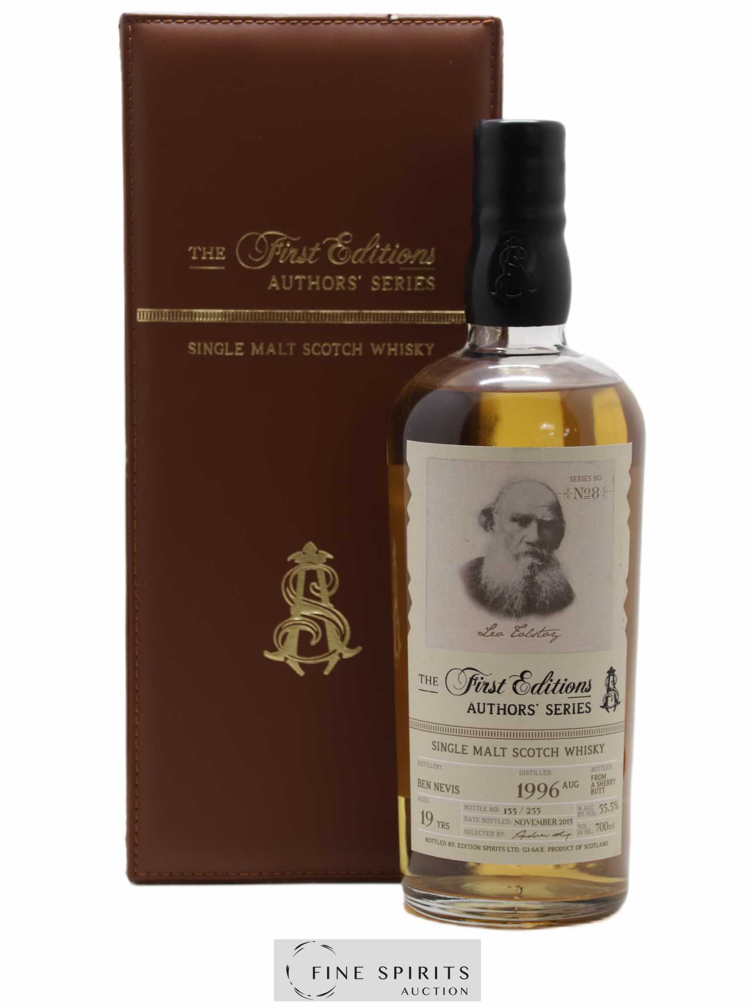 Ben Nevis 19 years 1996 Edition Spirits Author's Series n°8 Sherry Butt Cask - One of 255 - bottled 2015 The First Editions