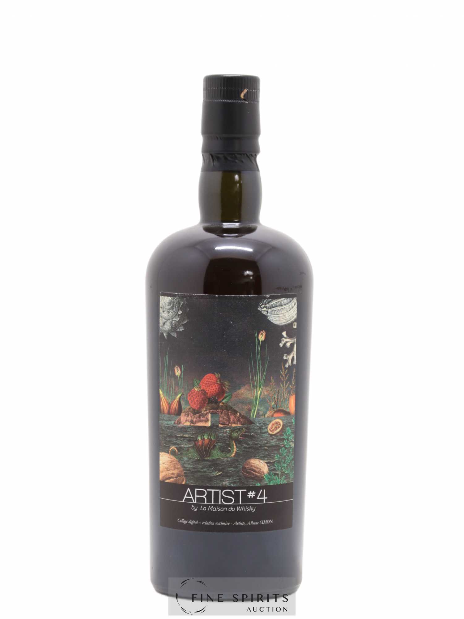 Laphroaig 15 years 1997 Signatory Vintage Artist n°4 Sherry Hogshead Cask n°3350 - One of 291 - bottled 2014 LMDW