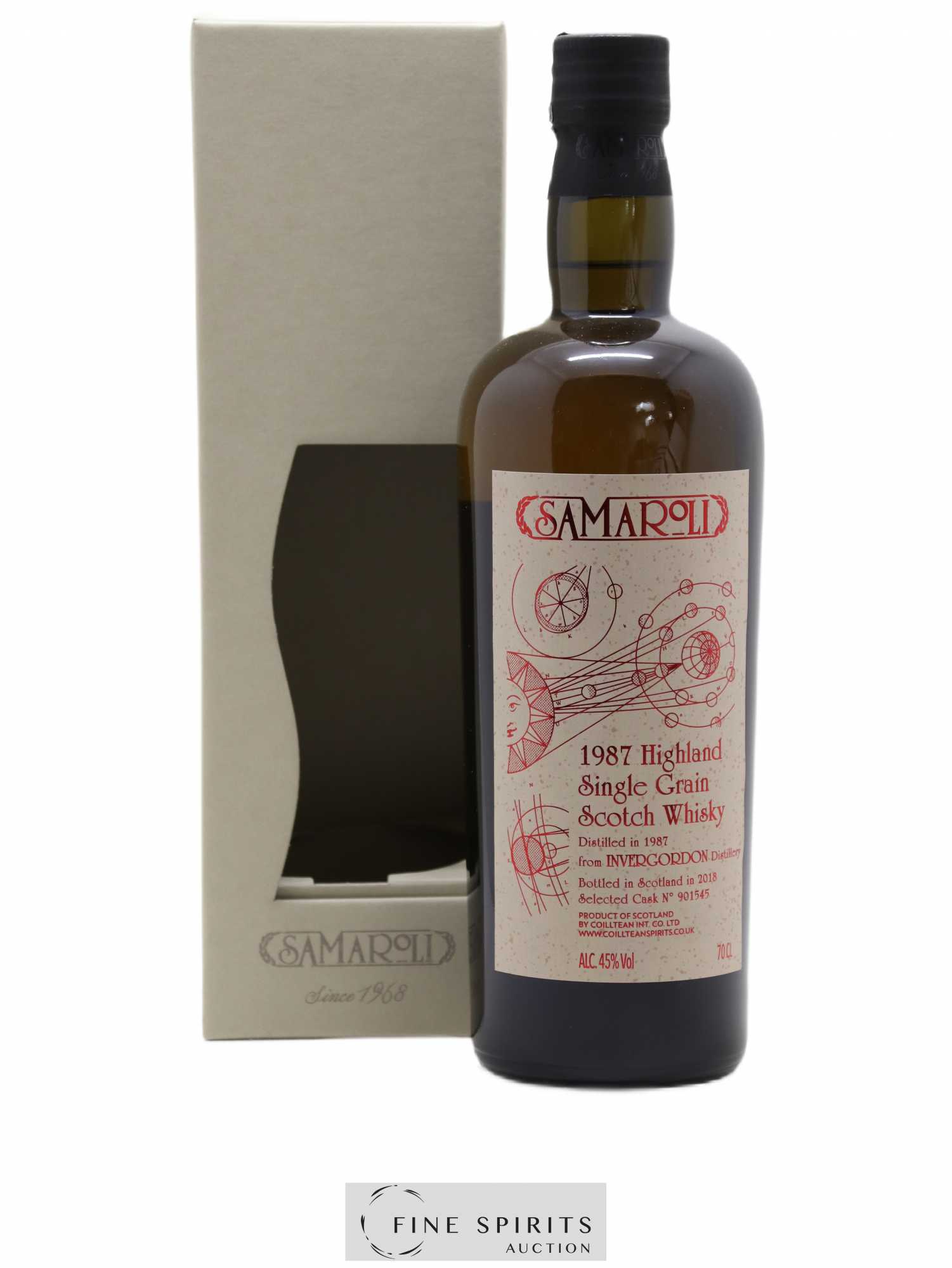 Invergordon 1987 Samaroli Cask n°901545 - One of 270 - bottled 2018