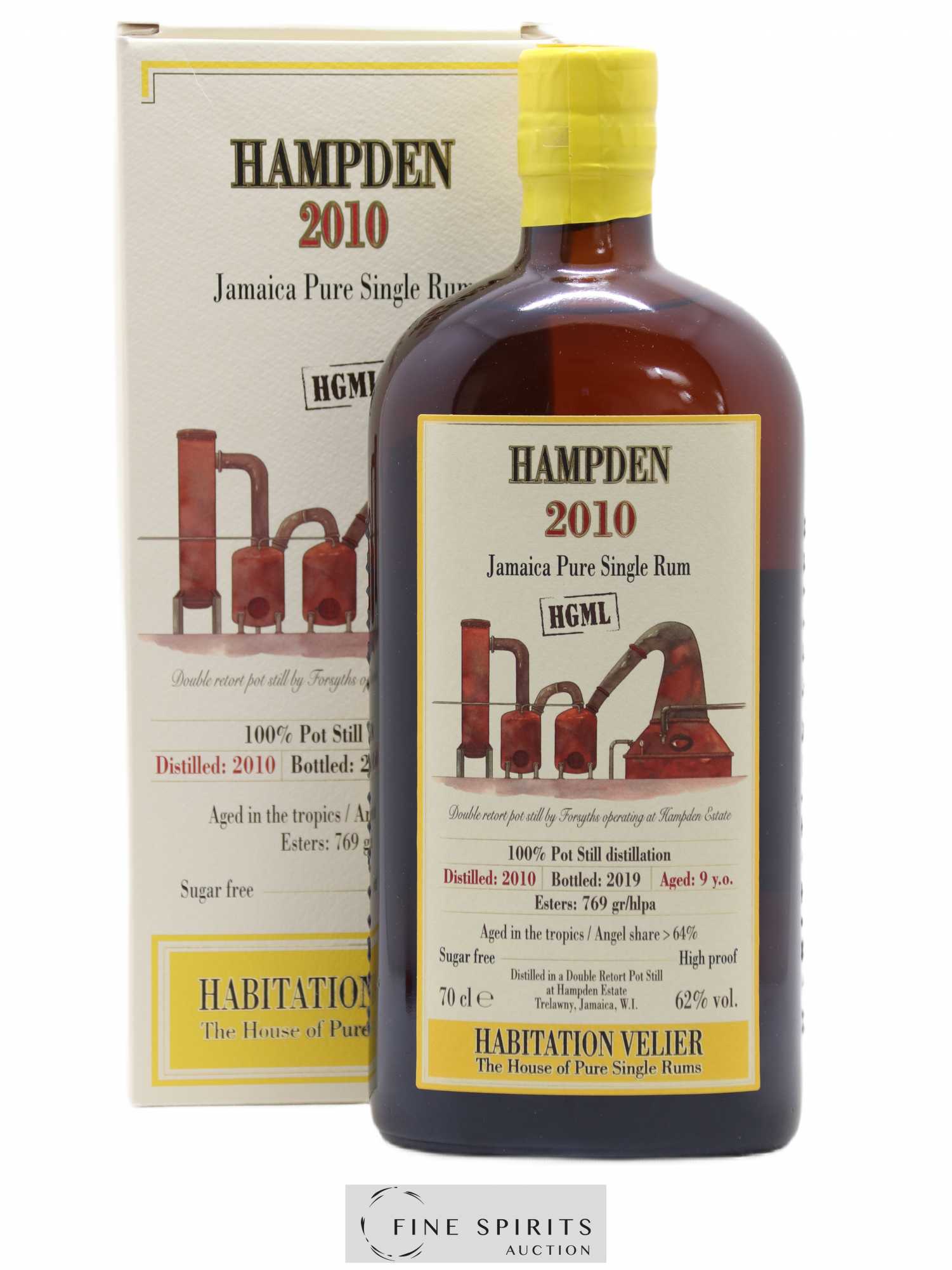 Hampden 9 years 2010 Velier HGML bottled 2019 Habitation Velier