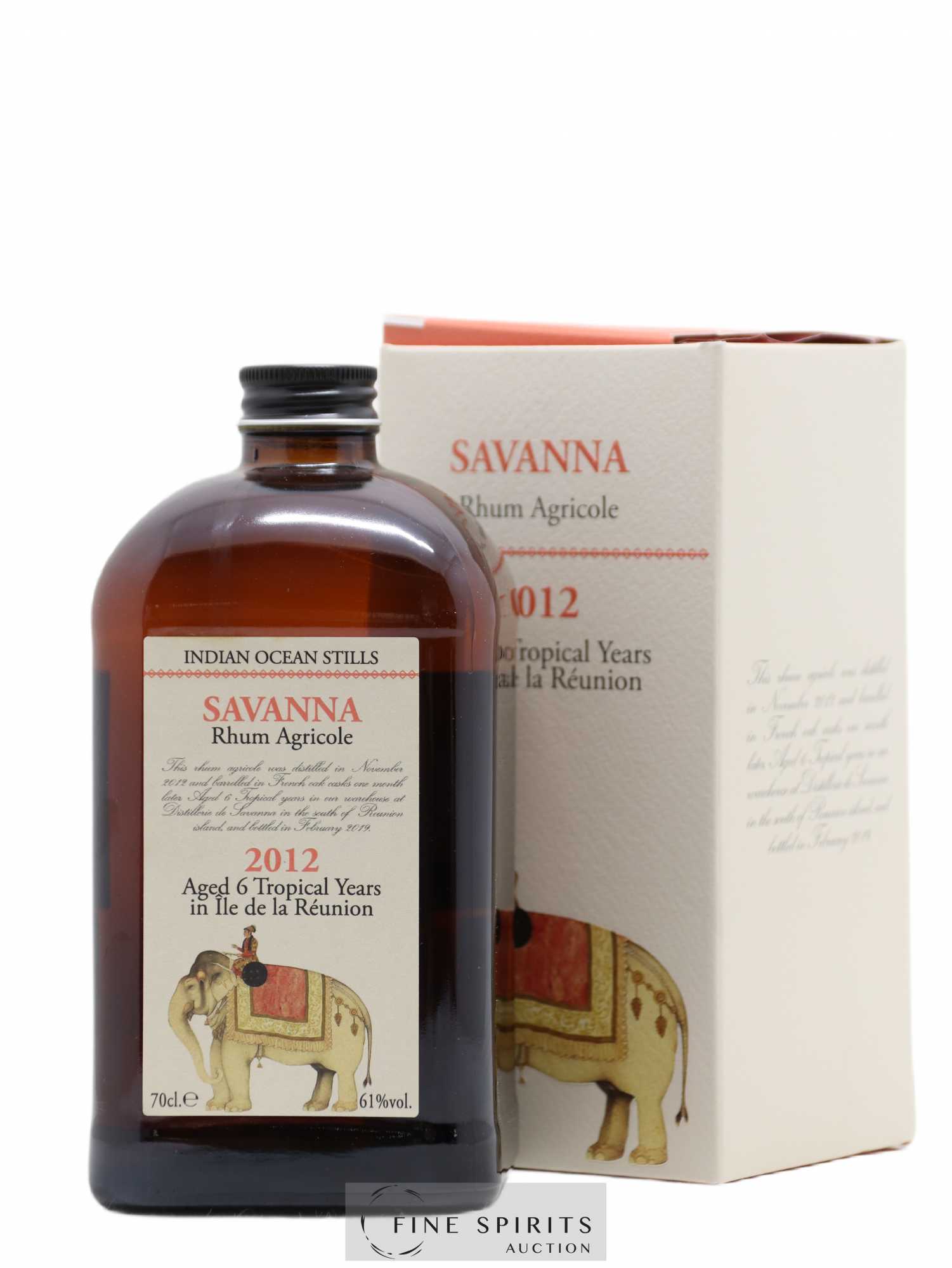 Savanna 6 years 2012 Velier bottled 2019 Indian Ocean Stills