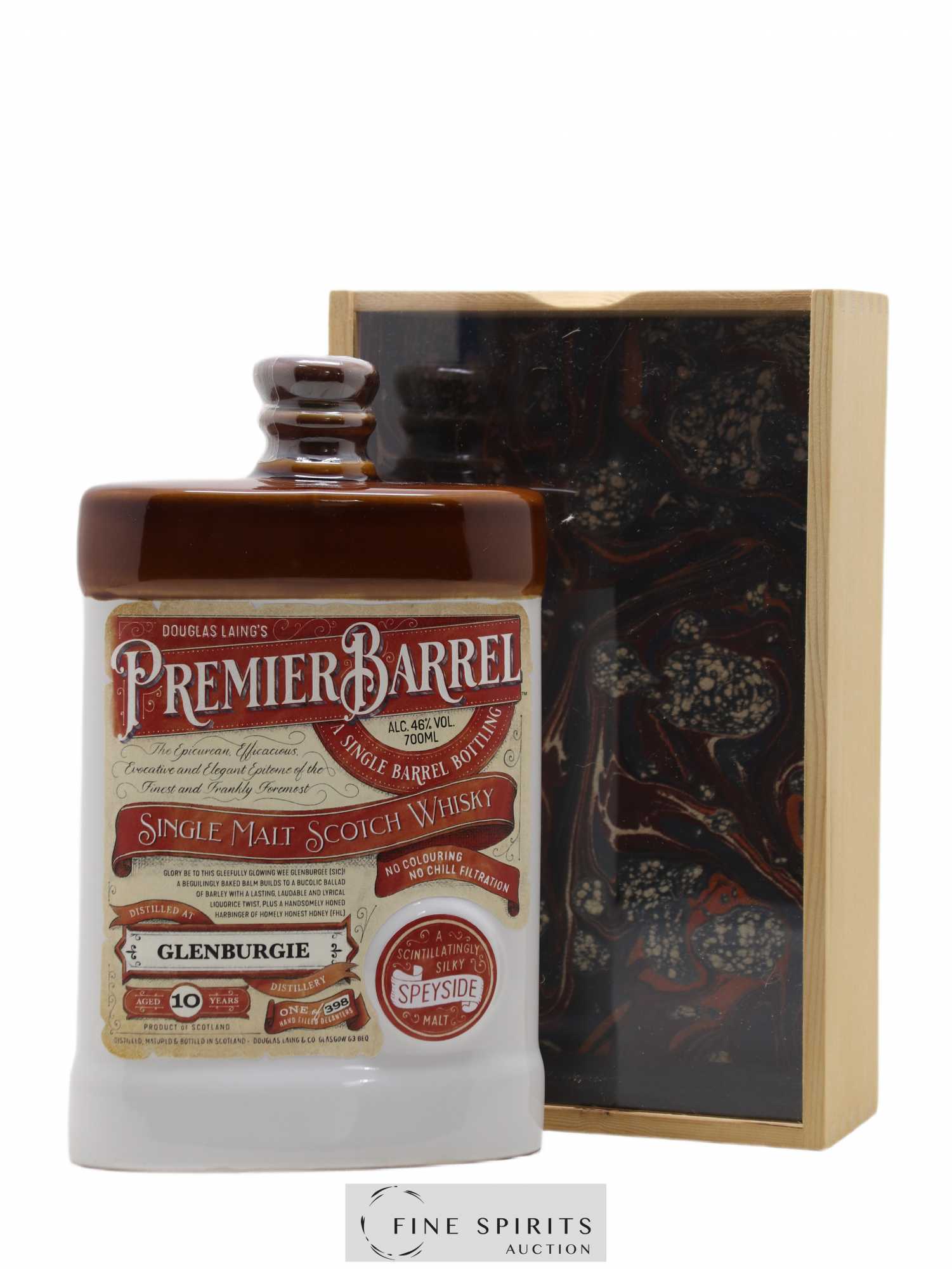 Glenburgie 10 years Douglas Laing Premier Barrel One of 398 Exceptionnal Single Casks