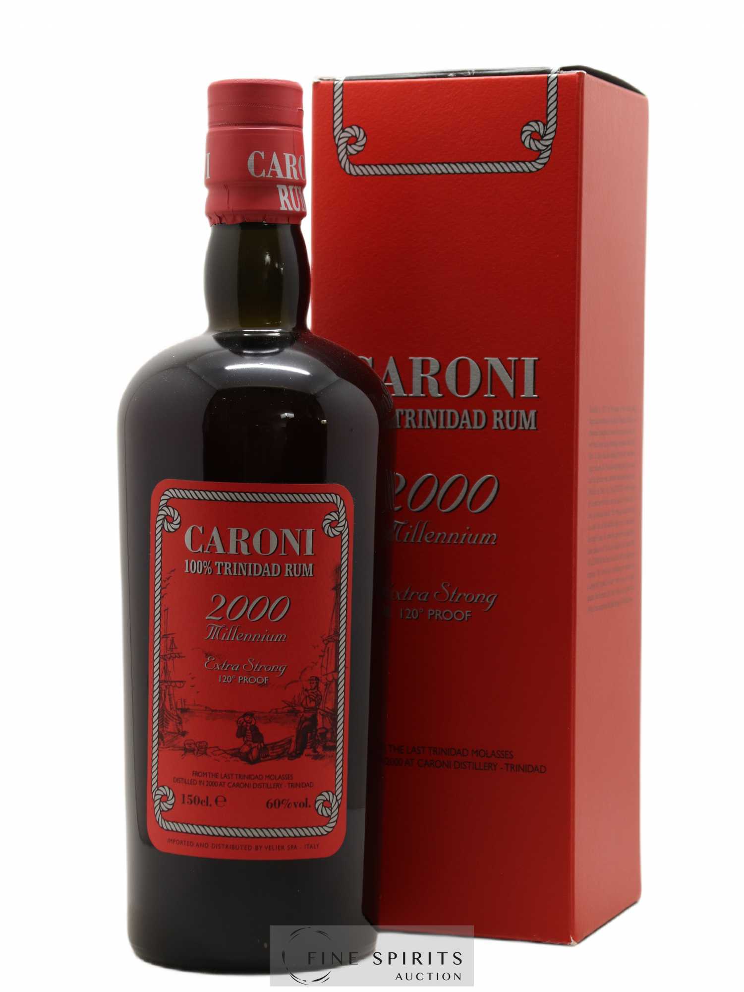 Caroni 15 years 2000 Velier Millennium One of 1420 - bottled 2015 (magnum)