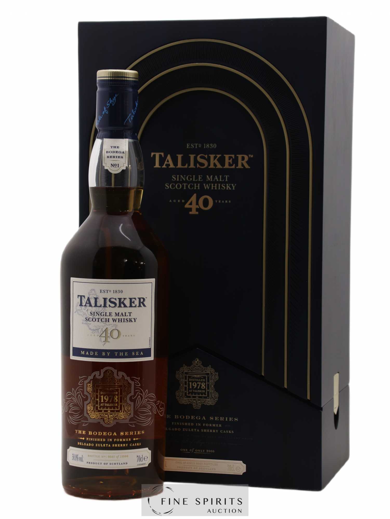 Talisker 40 years 1978 Of. The Bodega Series n°1 One of 2000