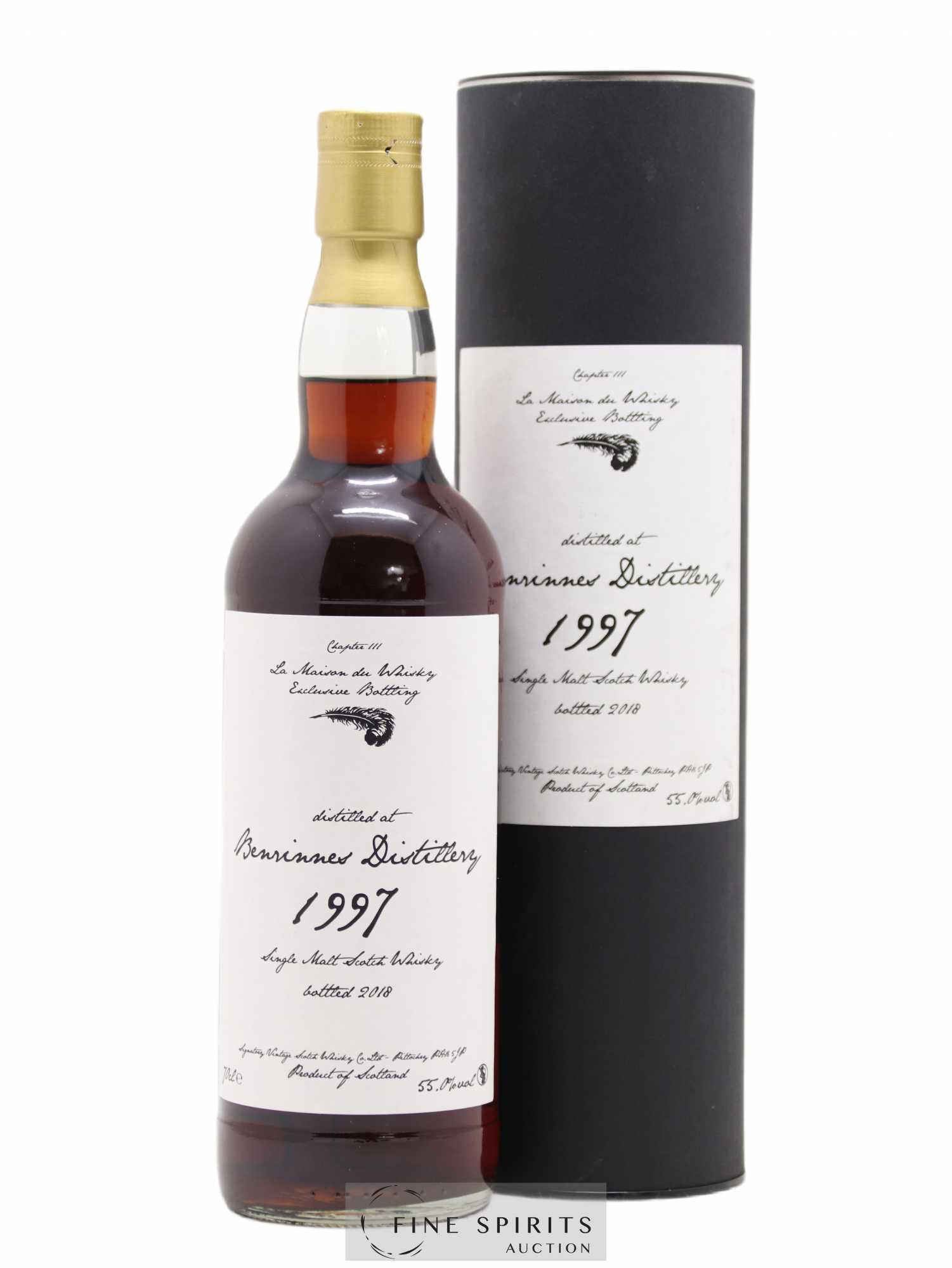 Benrinnes 1997 Signatory Vintage Chapter III Cask n°9734 - One of 239 - bottled 2018 LMDW