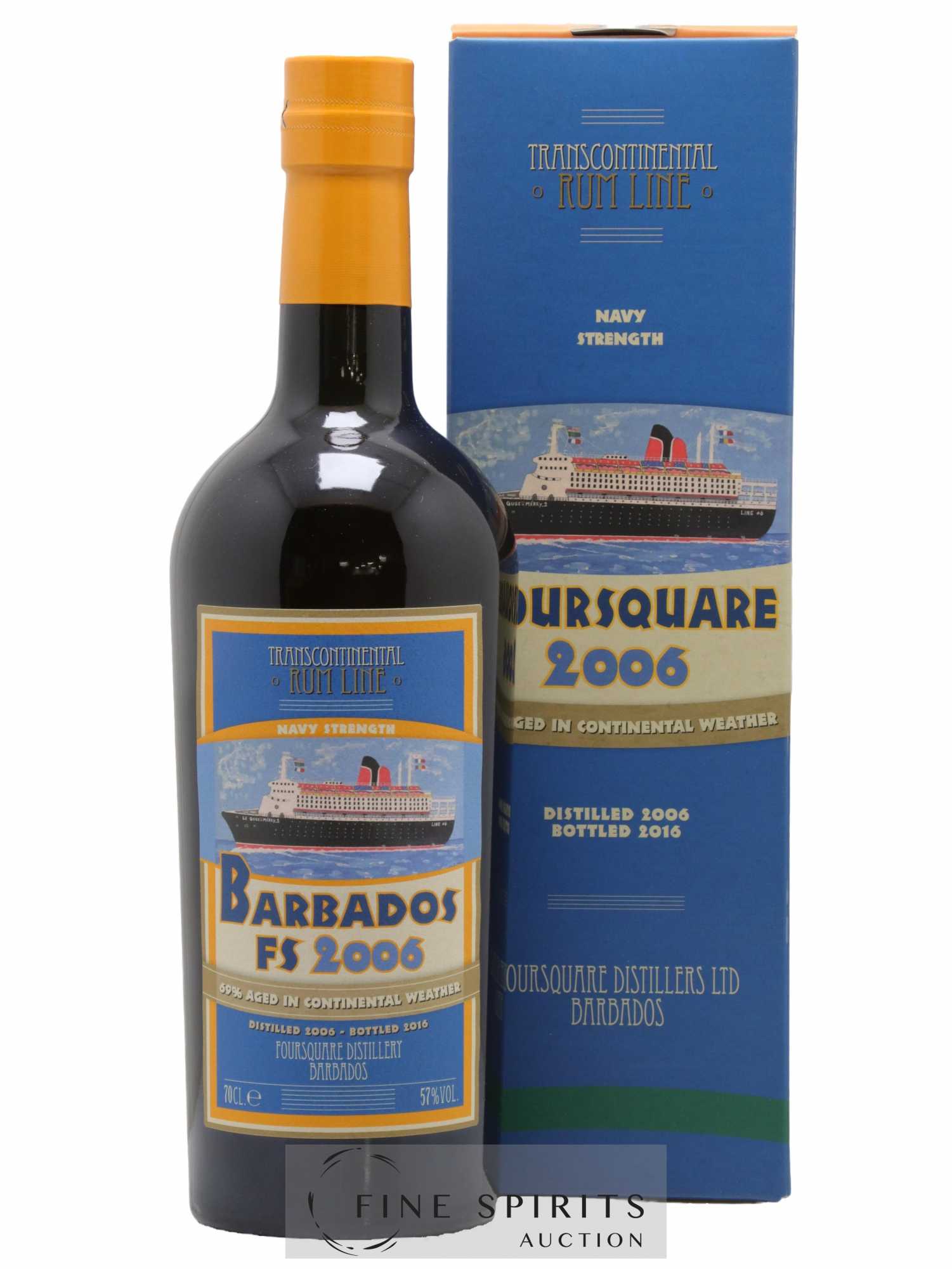 Barbados FS 2006 LMDW Navy Strength - bottled 2016 Transcontinental Rum Line