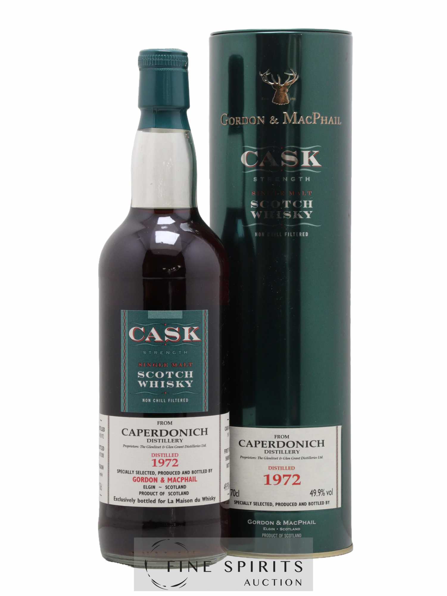 Caperdonich 1972 Gordon & Macphail Single Cask n°1976 - bottled 2008 LMDW Cask Serie