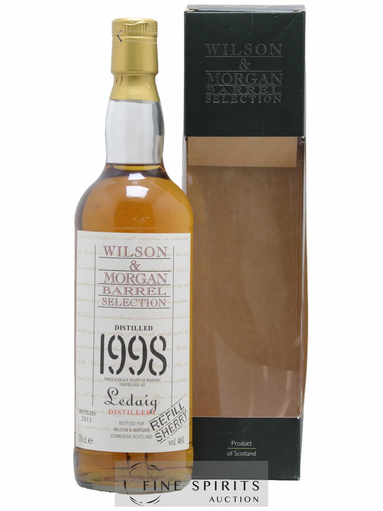 Ledaig 1998 Wilson & Morgan Refill Sherry bottled 2011 Barrel Selection