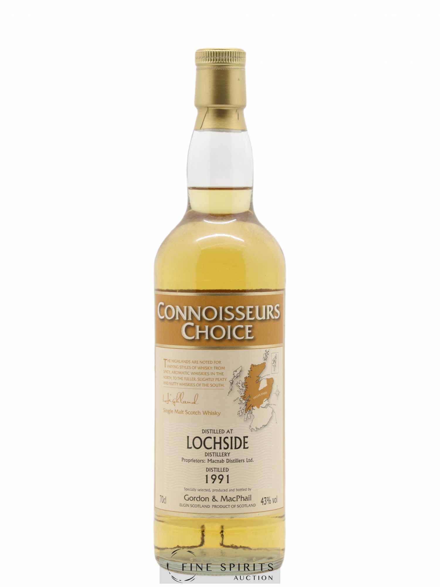 Lochside 1991 Gordon & MacPhail Connoisseurs Choice bottled 2008