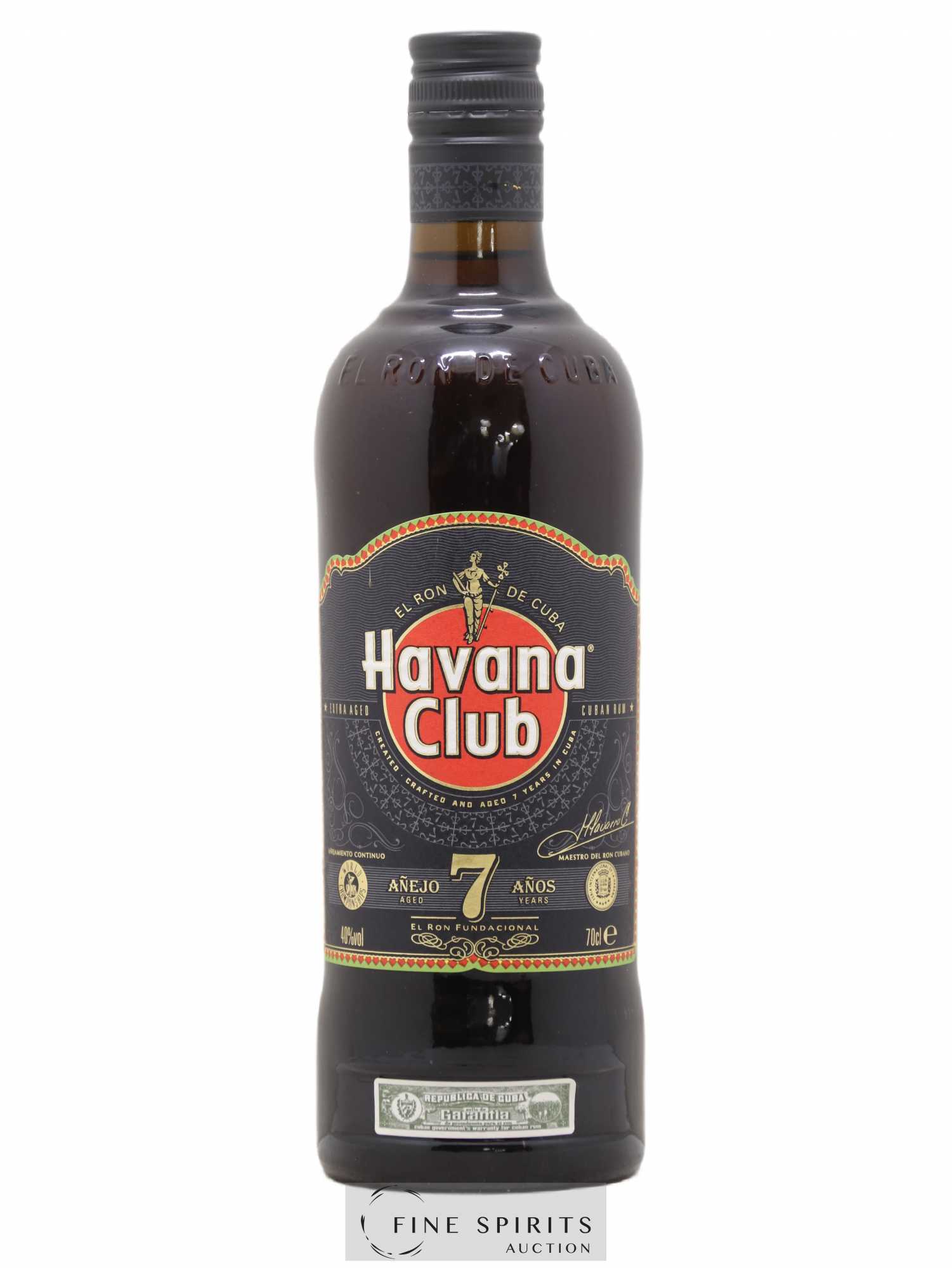 Havana Club 7 years Of. Anejo