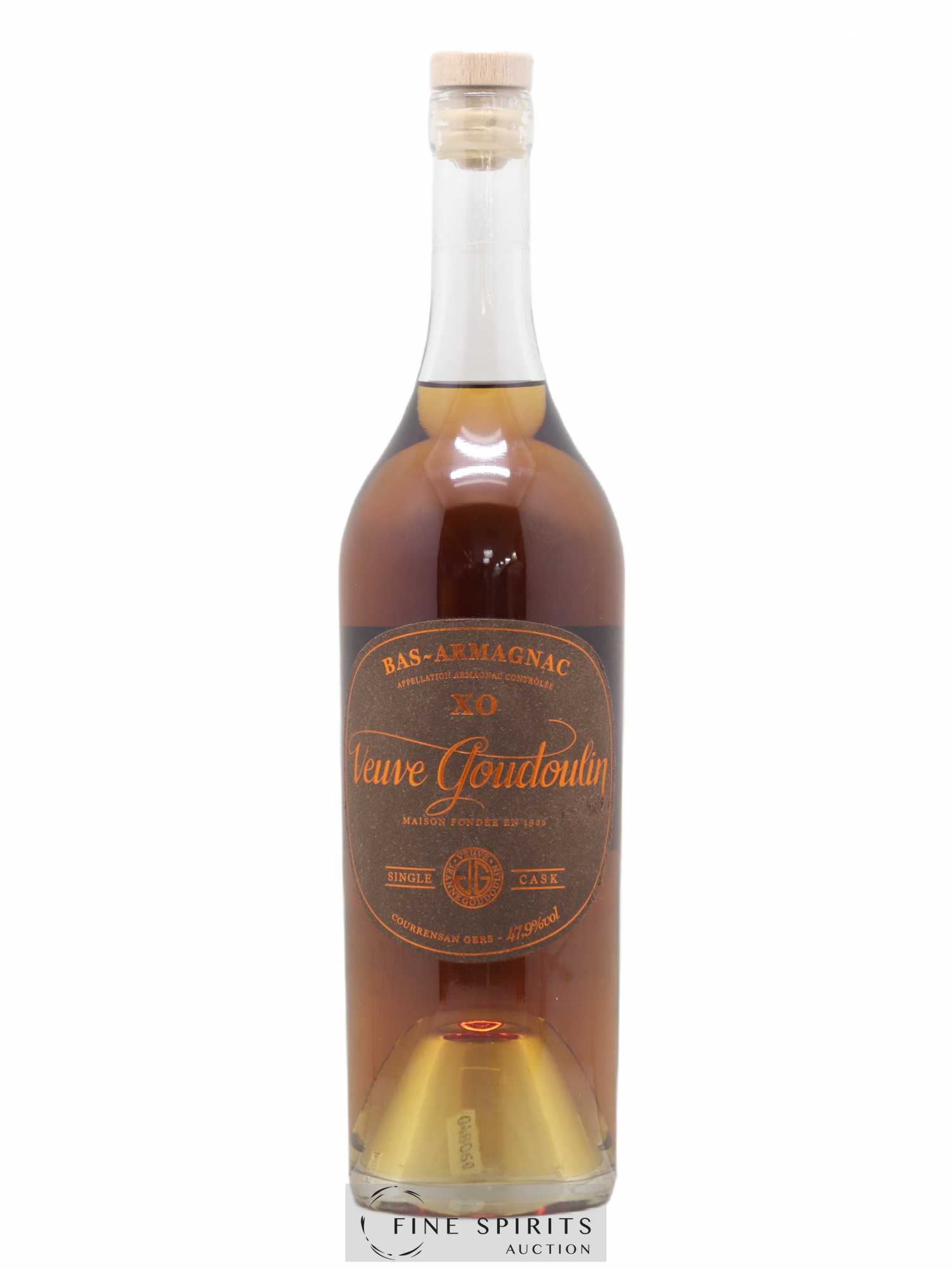 Veuve Goudoulin 18 years Of. XO Single Cask