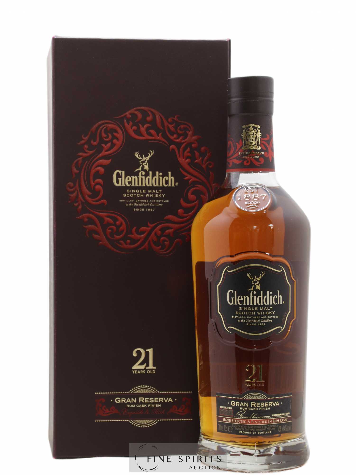 Glenfiddich 21 years Of. Rum Cask Finish - Cask n°31 Gran Reserva