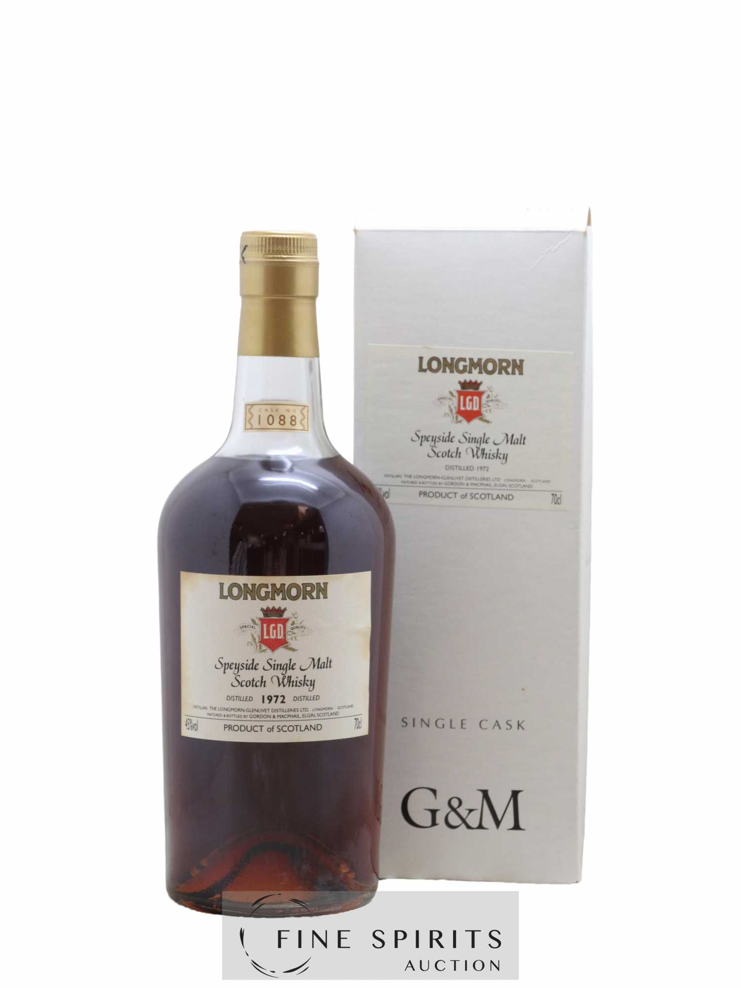 Longmorn 1972 Gordon & MacPhail Cask n°1088 - bottled 2006