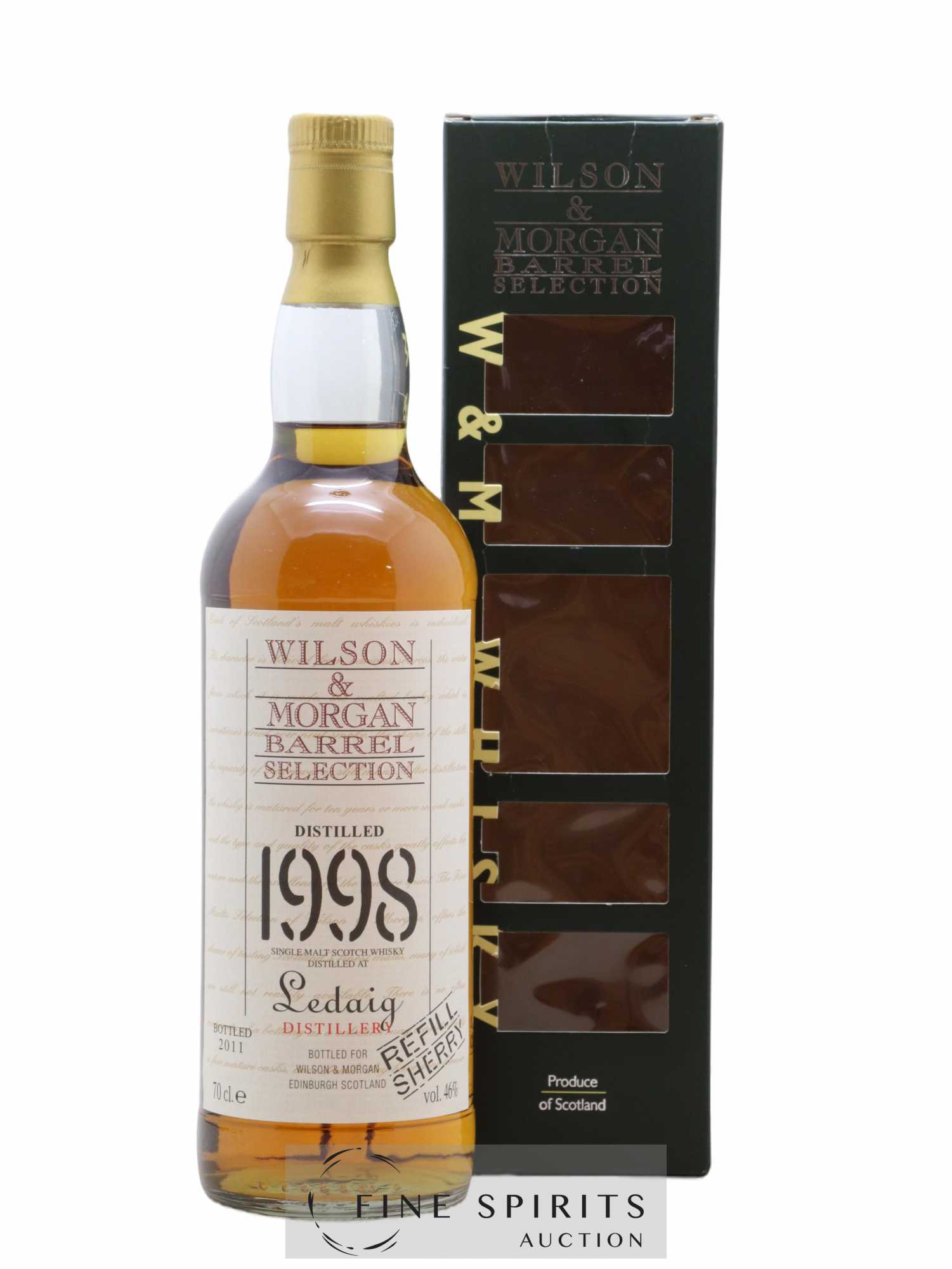 Ledaig 1998 Wilson & Morgan Refill Sherry bottled 2011 Barrel Selection