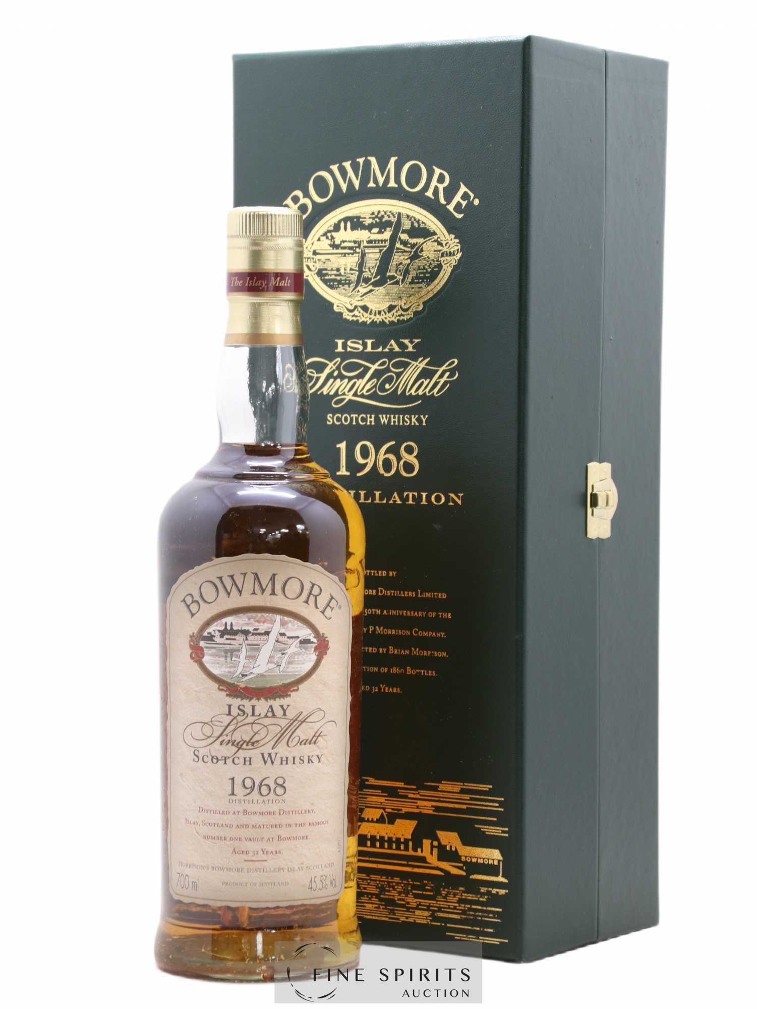 Bowmore 32 years 1968 Of. One of 1860 50th Anniversary Limited Edition