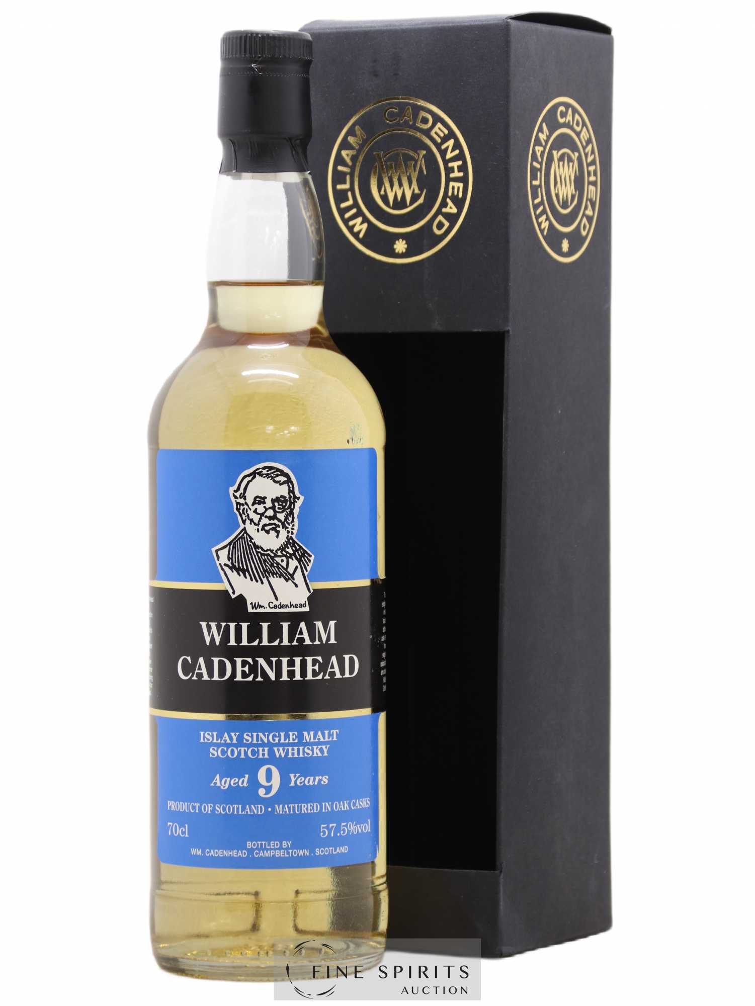 William Cadenhead's 9 years Of. Oak Casks