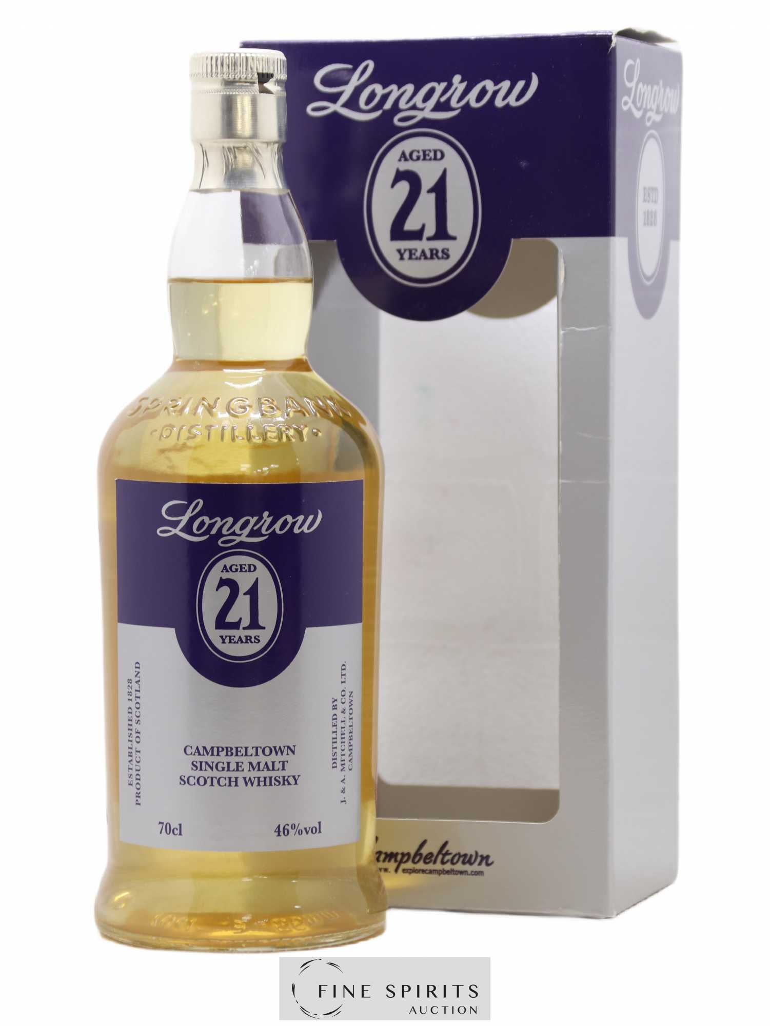 Longrow 21 years 1994 Of. Single Cask - One of 230 - bottled 2016 Springbank Open Day 2016