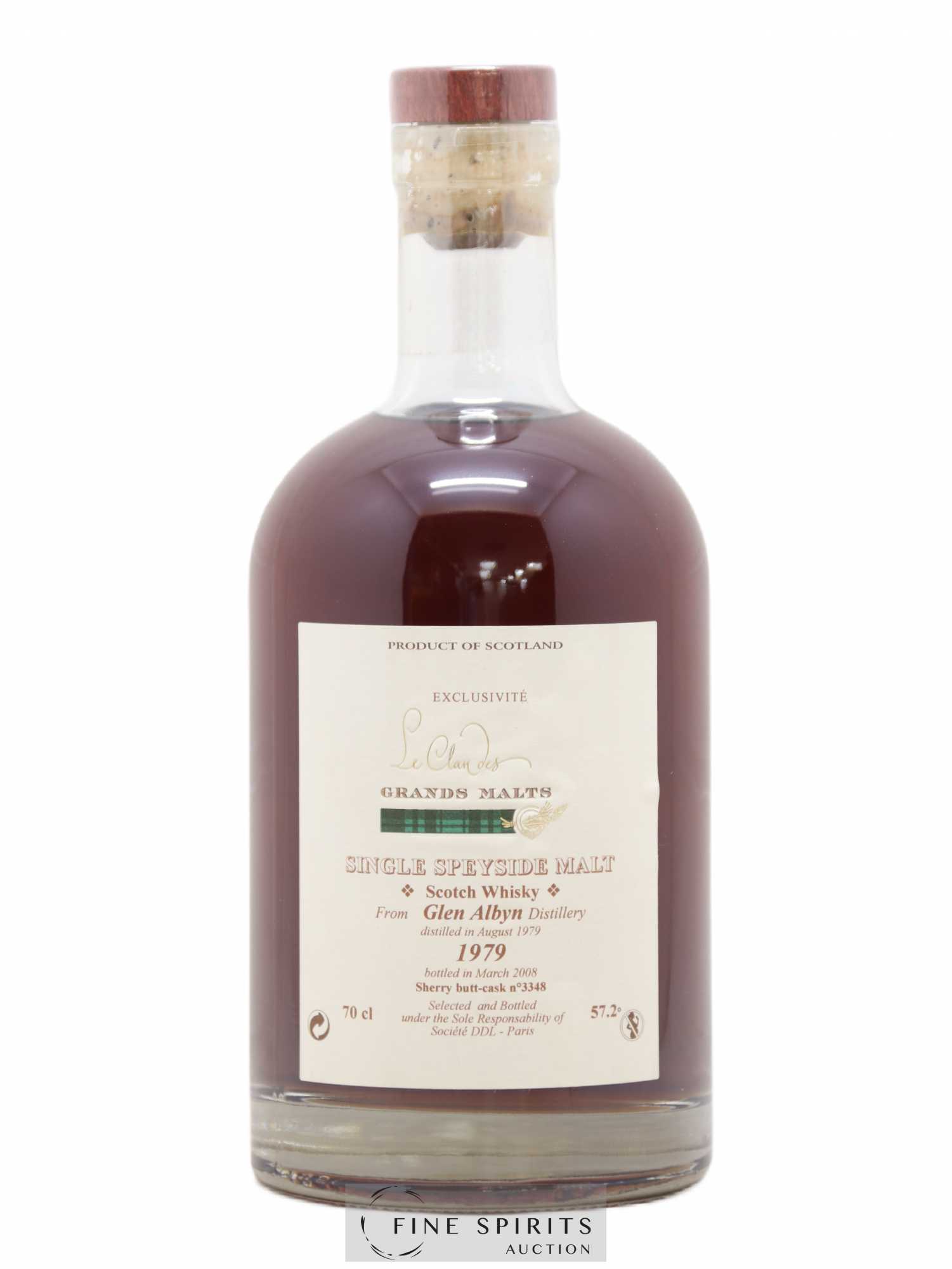 Glen Albyn 1979 DDL Sherry Butt Cask n°3348 - bottled 2008 Le Clan des Grands Malts