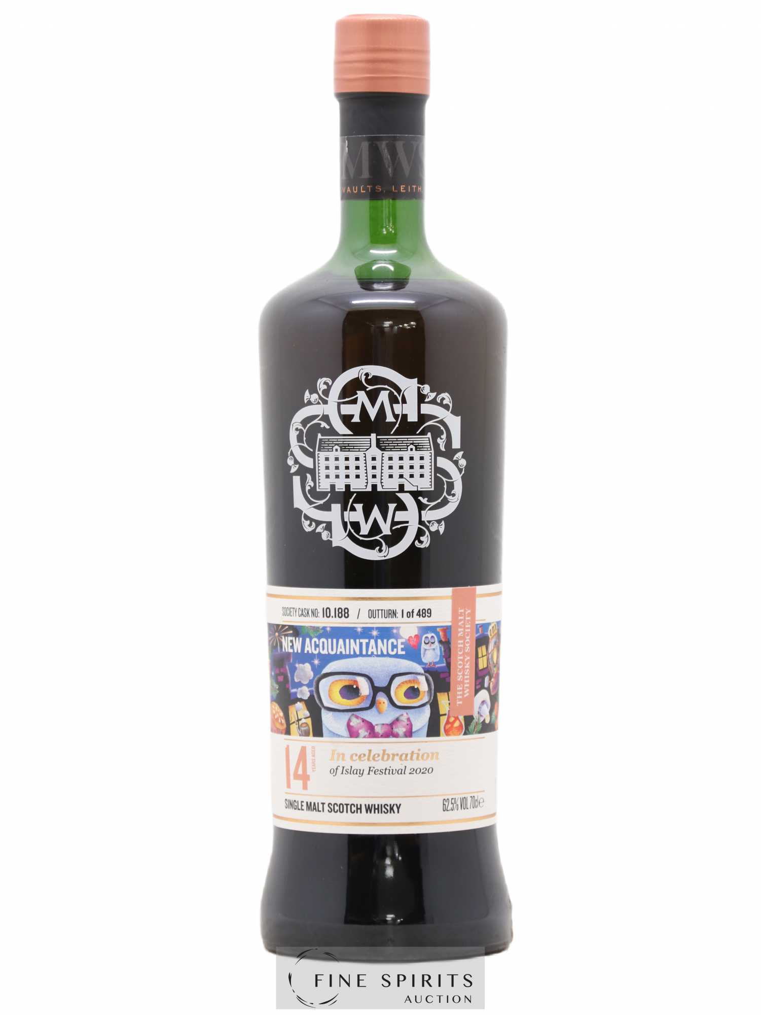 New Acquaintance 14 years The Scotch Malt Whisky Society In Celebration of Islay Festival 2020 Cask n°10.188 - One of 489