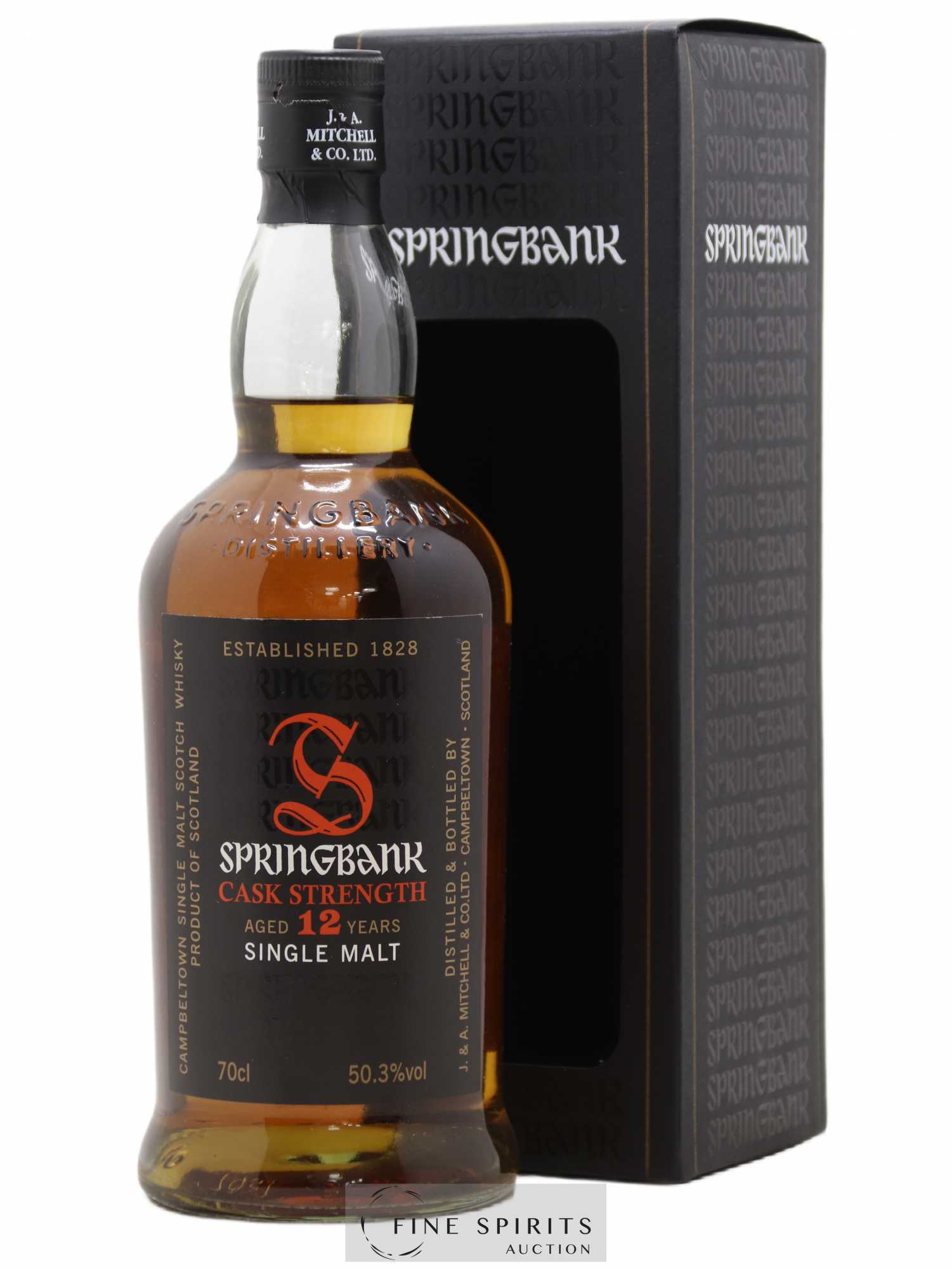 Springbank 12 years Of. Cask Strength