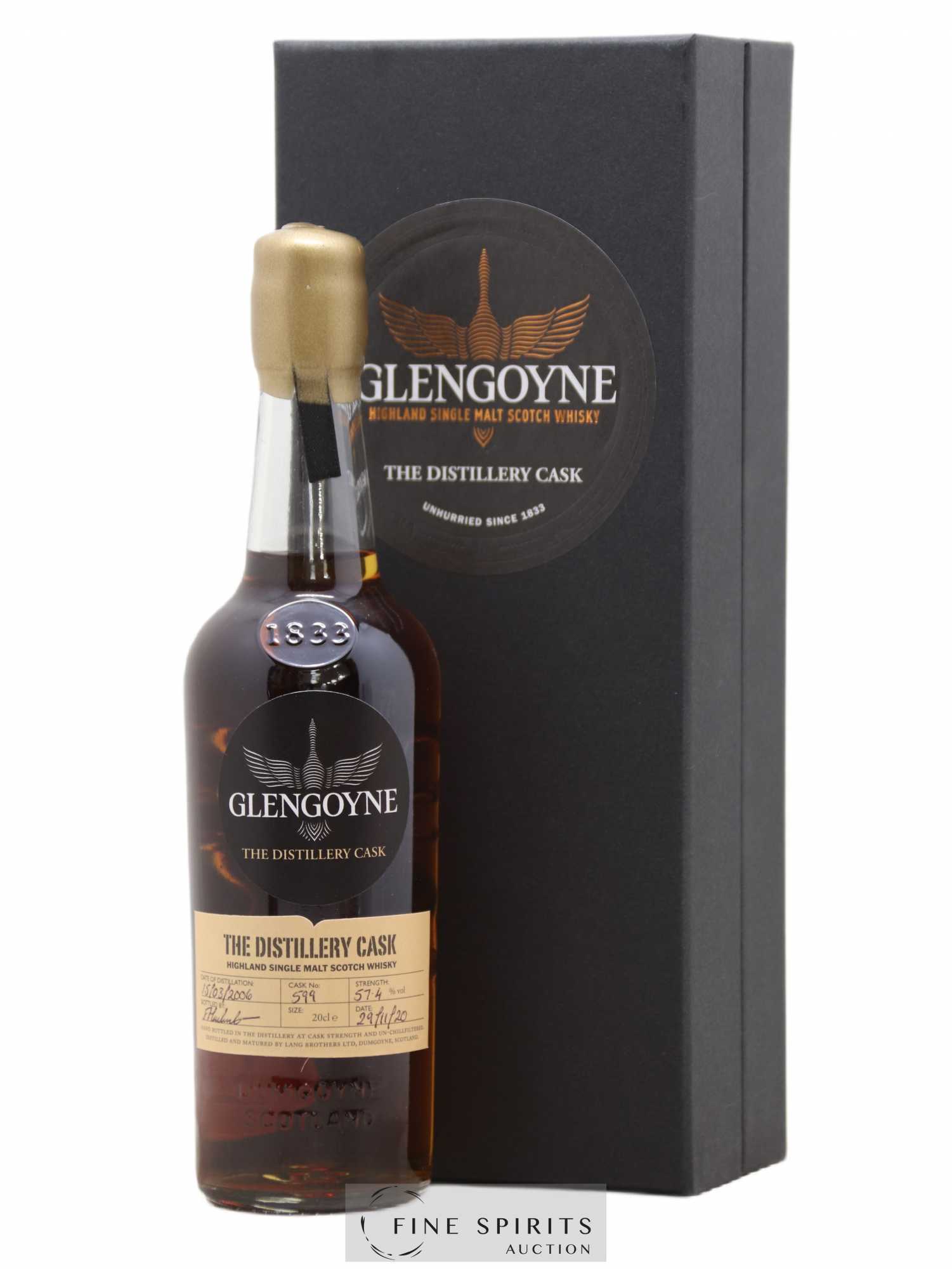 Glengoyne 2006 Of. The Distillery Cask Cask n°599 - bottled 2020