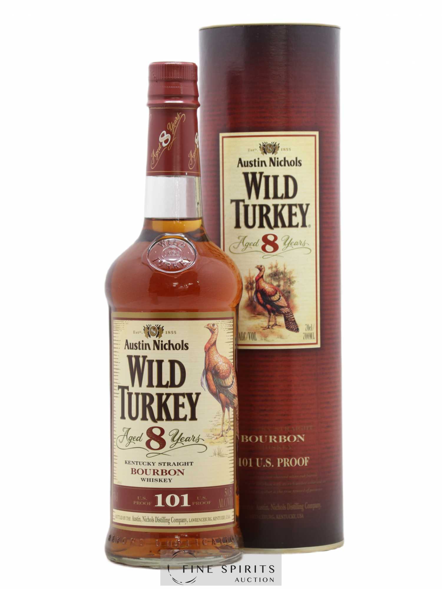 Wild Turkey 8 years Of. 101 Proof Pernod