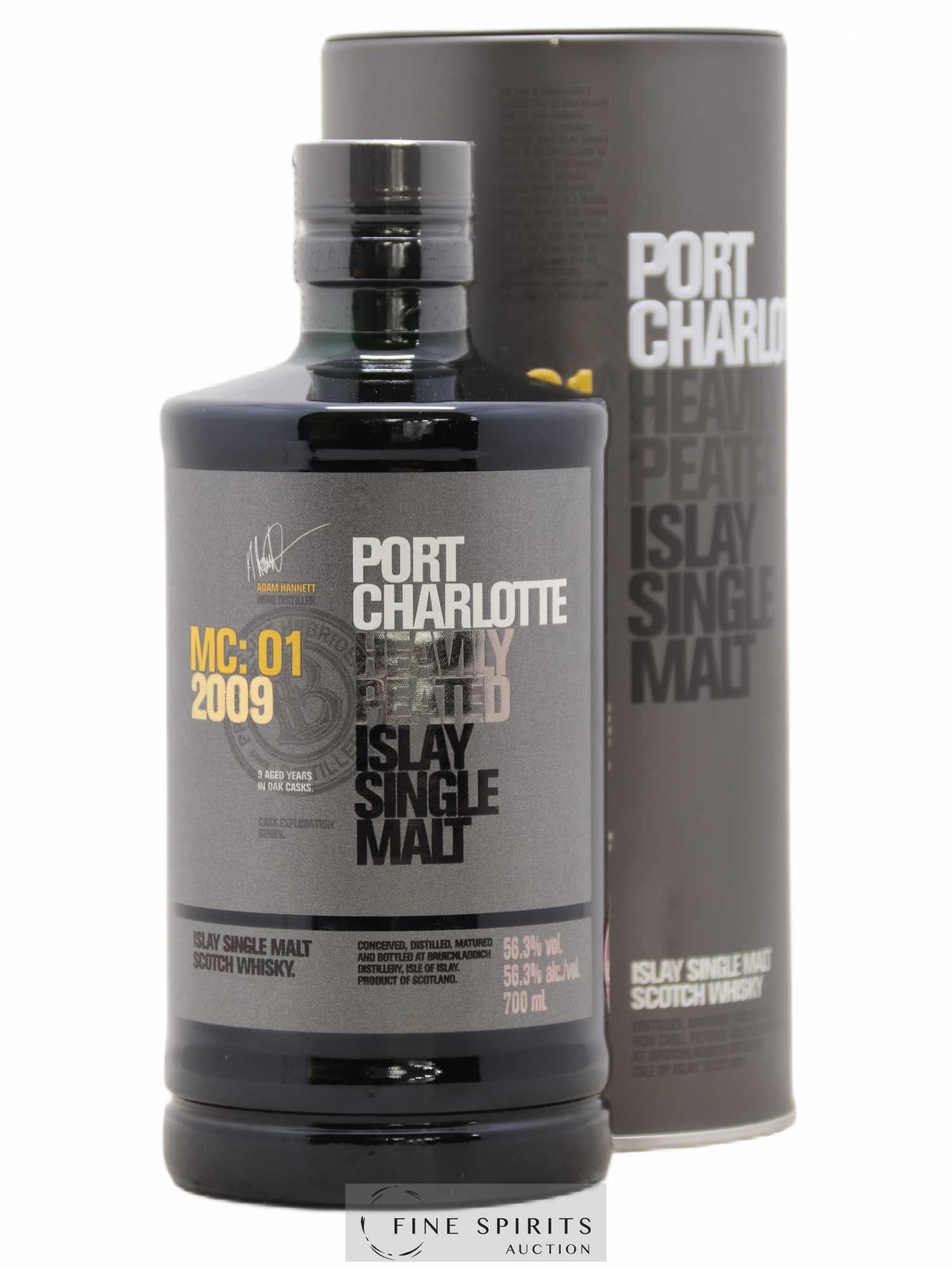 Port Charlotte 9 years 2009 Of. MC O1 Heavily Peated