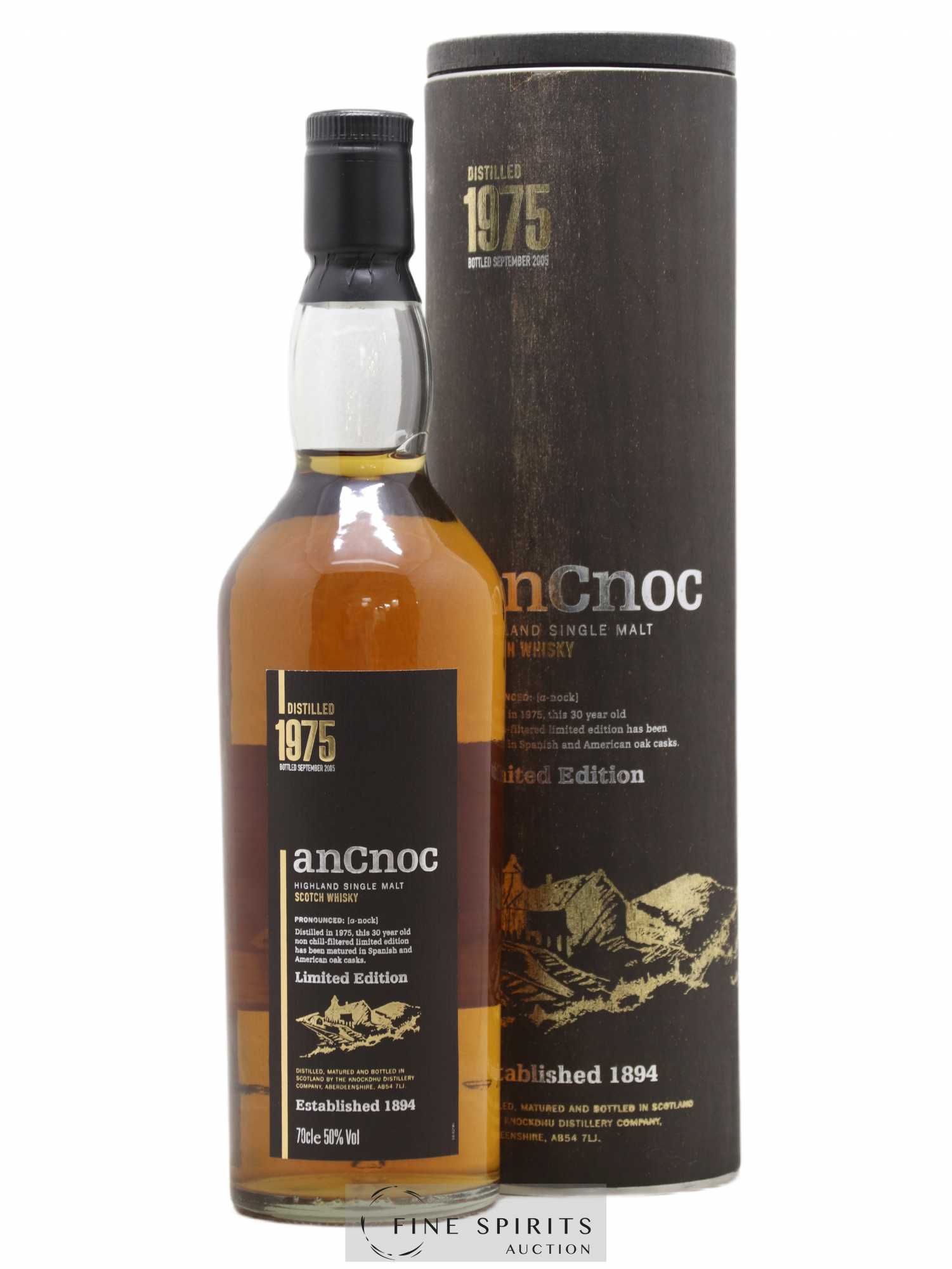 An Cnoc 30 years 1975 Of. bottled 2005 Limited Edition