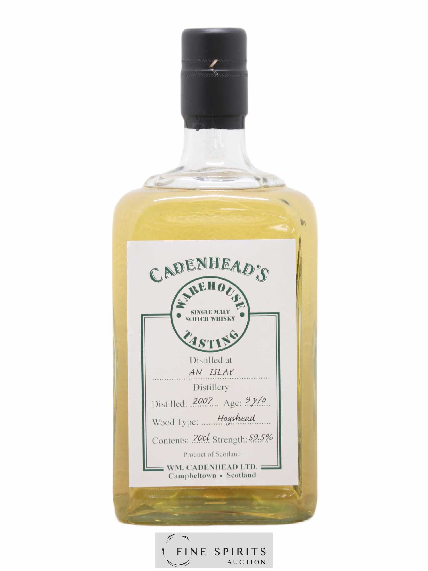 Cadenhead's 9 years 2007 Of. An Islay Distillery Warehouse Tasting