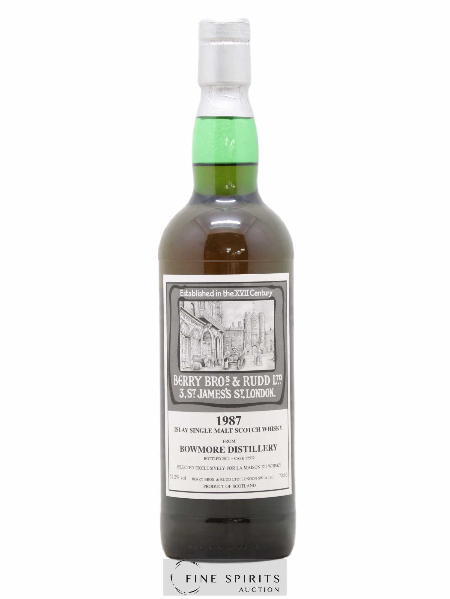 Bowmore 1987 Berry Bros & Rudd Cask n°22532 - bottled 2011 LMDW