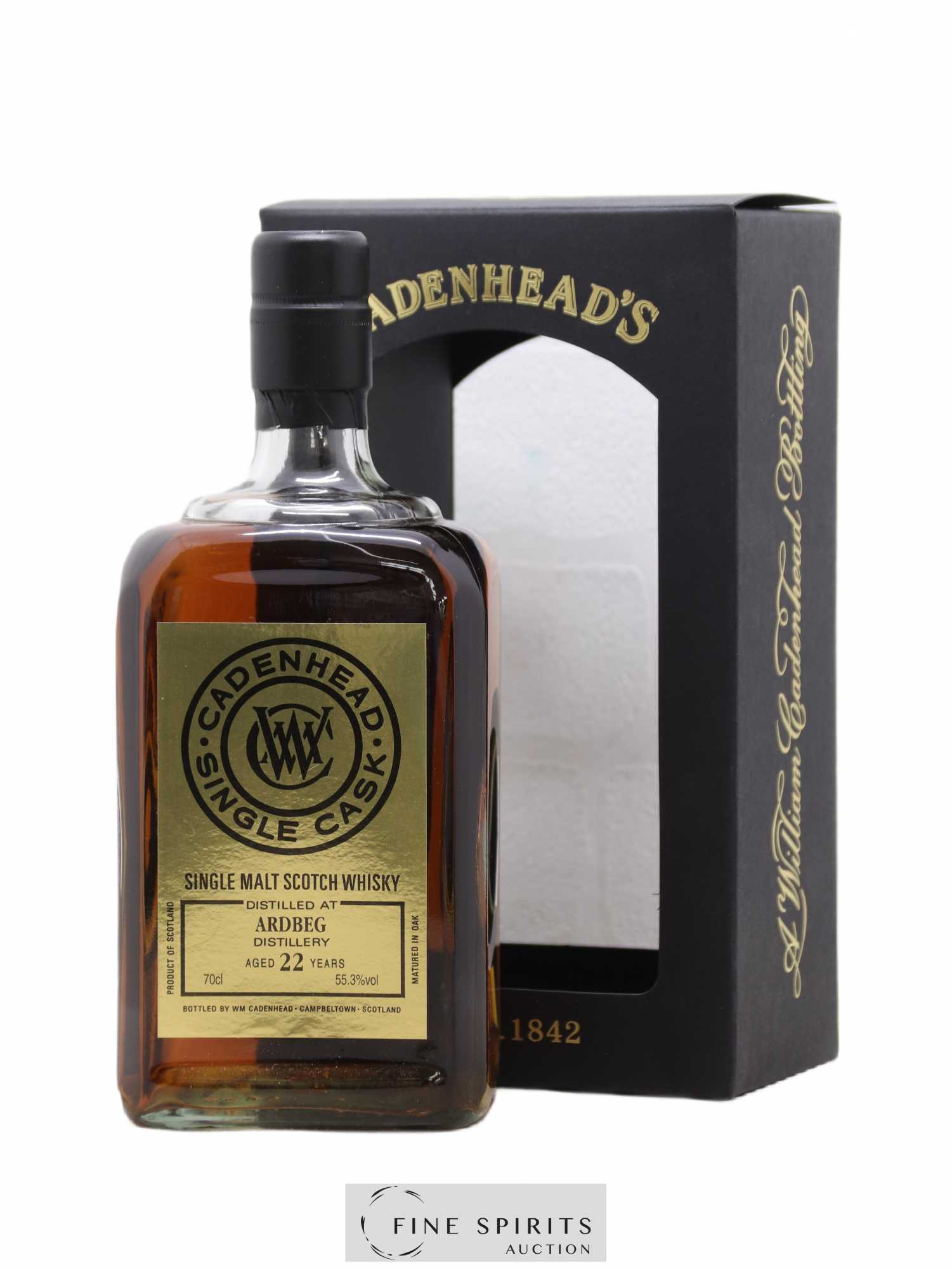 Ardbeg 22 years 1993 Cadenhead's Single Cask - One of 228 - bottled 2016