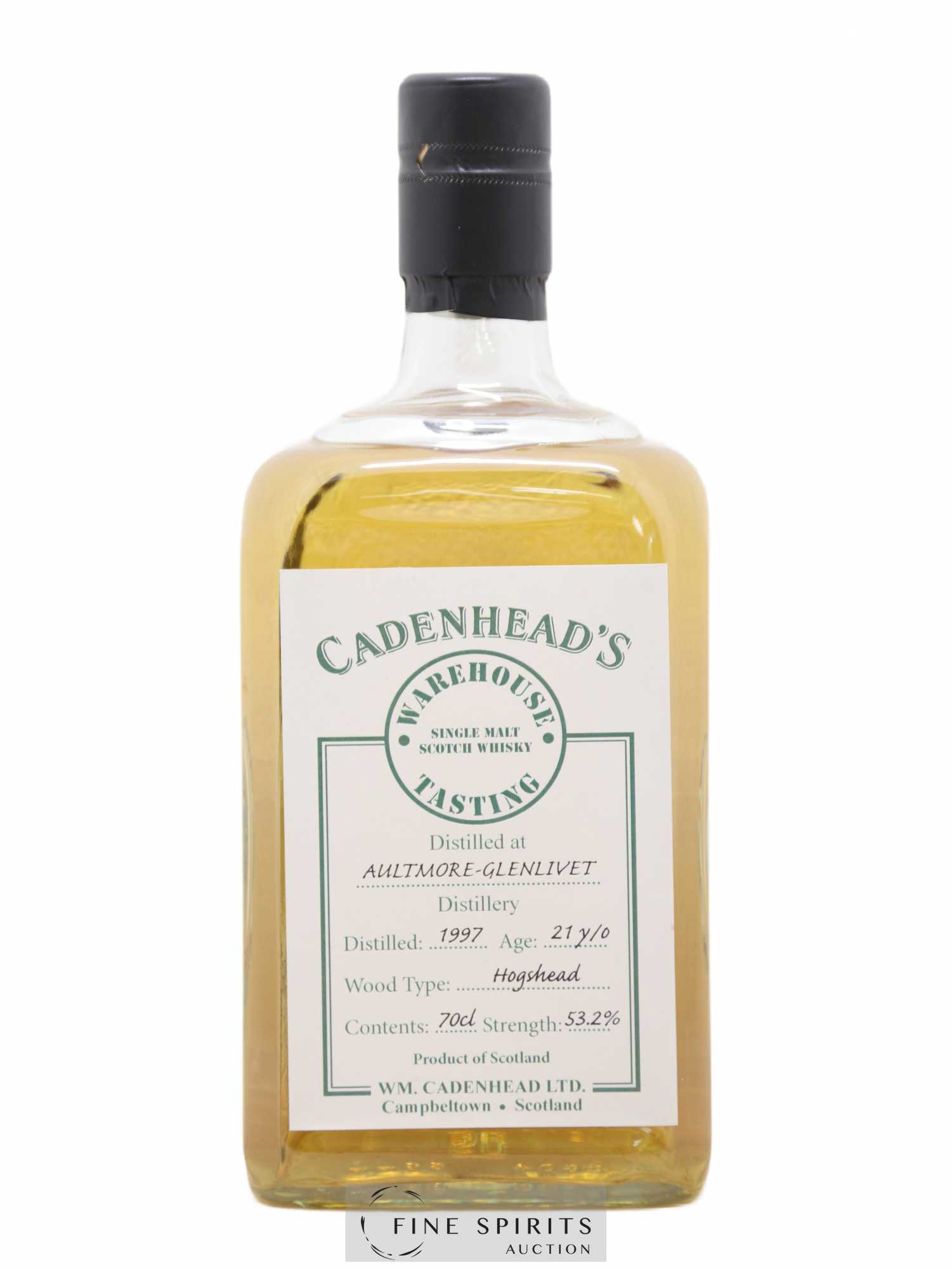 Aultmore-Glenlivet 21 years 1997 Cadenhead's Hogshead Warehouse Tasting