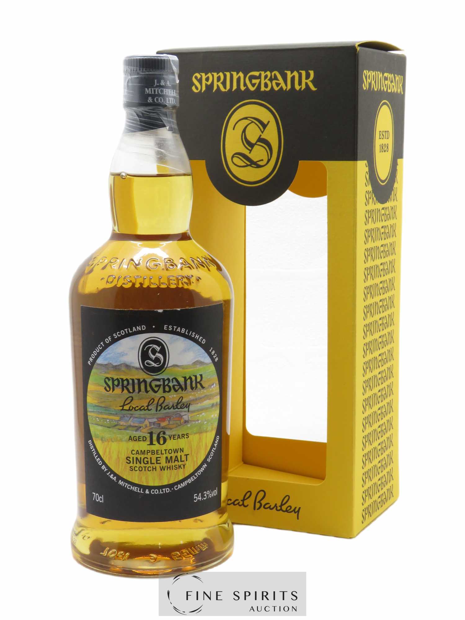 Springbank 16 years 1999 Of. Local Barley One of 9000 - bottled 2016