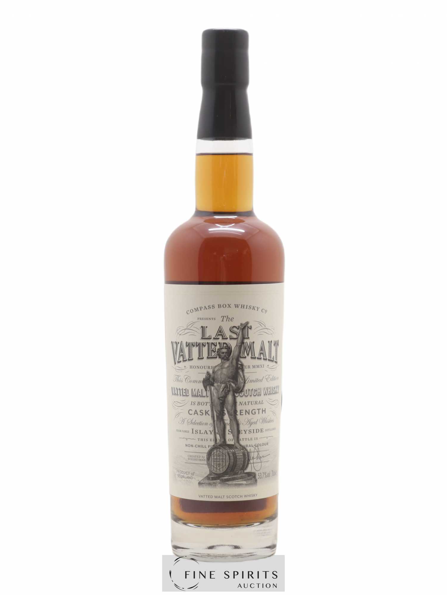 The Last Vatted Malt Compass Box bottled 2011 Limited Edition of 1323 bottles