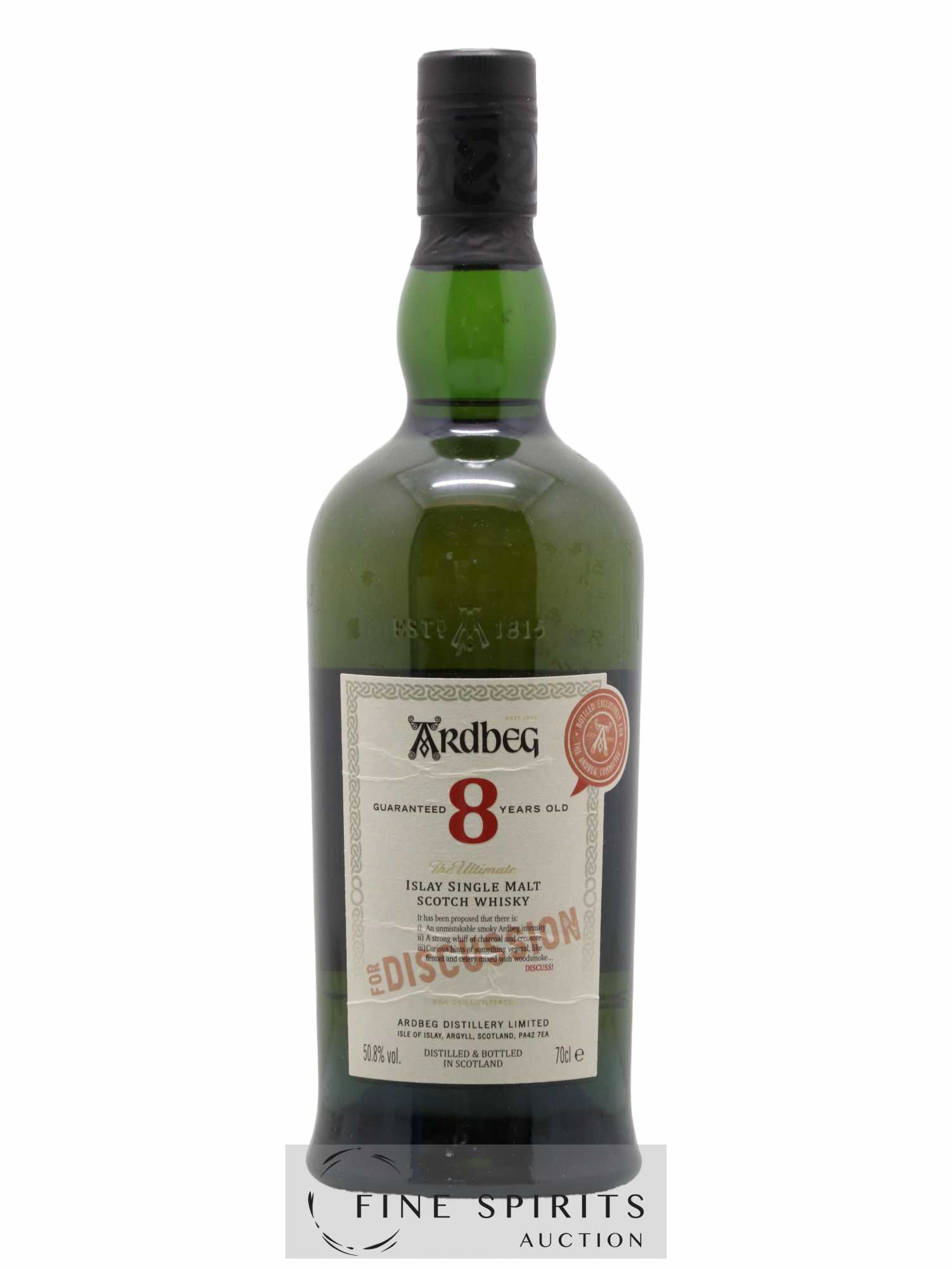 Ardbeg 8 years Of. For Discussion Exclusively for the Ardbeg Committee The Ultimate