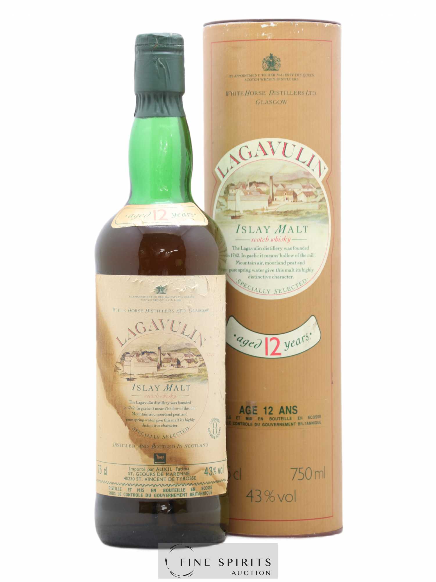 Lagavulin 12 years Of. Auxil Import Specially Selected