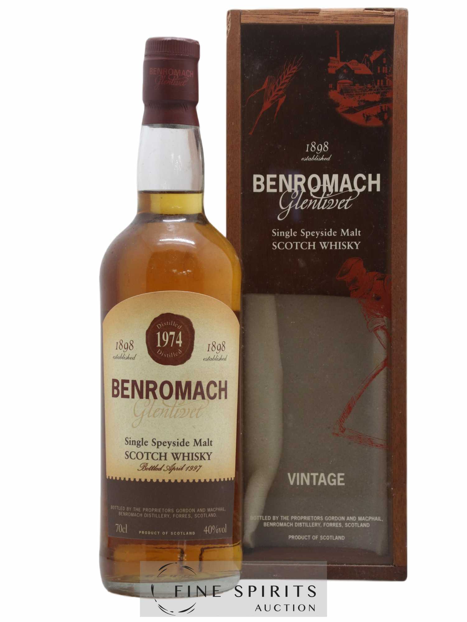 Benromach 1974 Of. bottled 1997