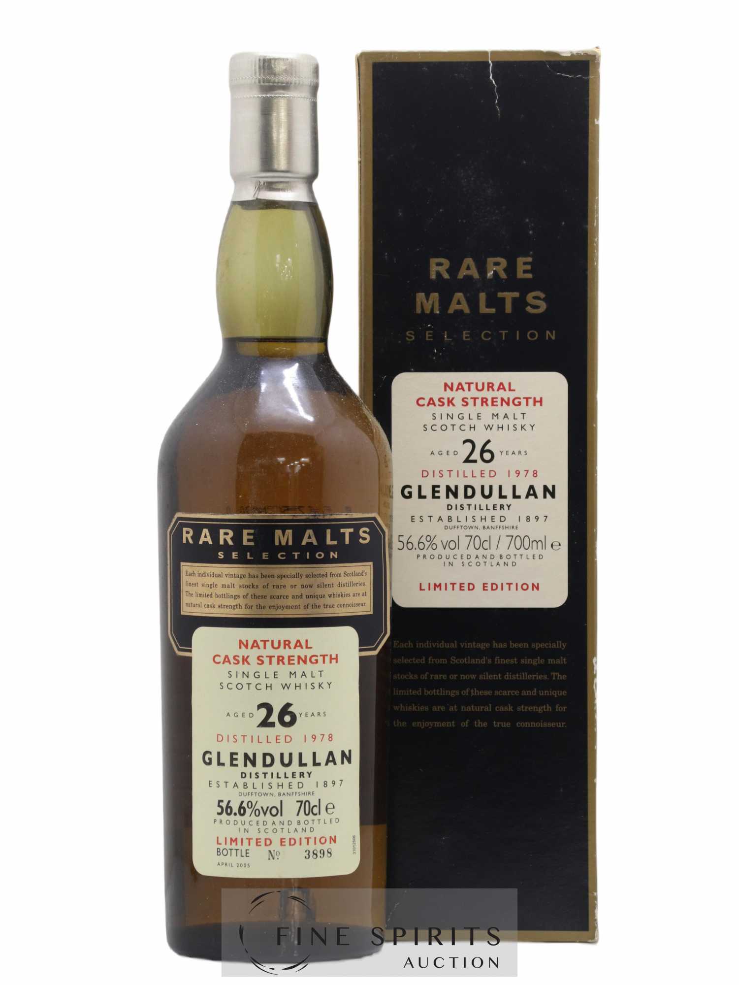 Glendullan 26 years 1978 Of. Rare Malts Selection Natural Cask Strengh - bottled 2005 Limited Edition