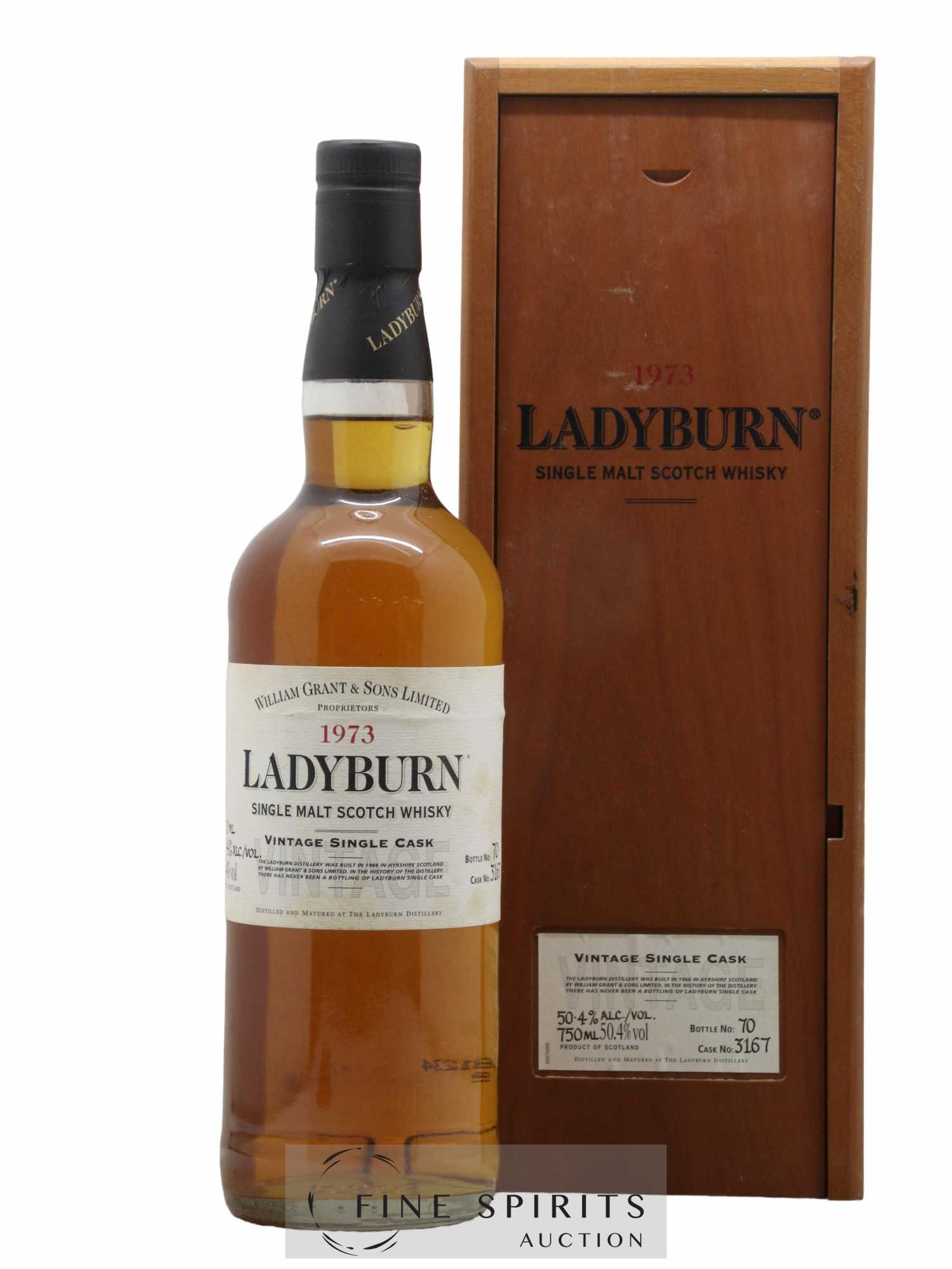 Ladyburn 1973 Of. Vintage Single Cask n°3167