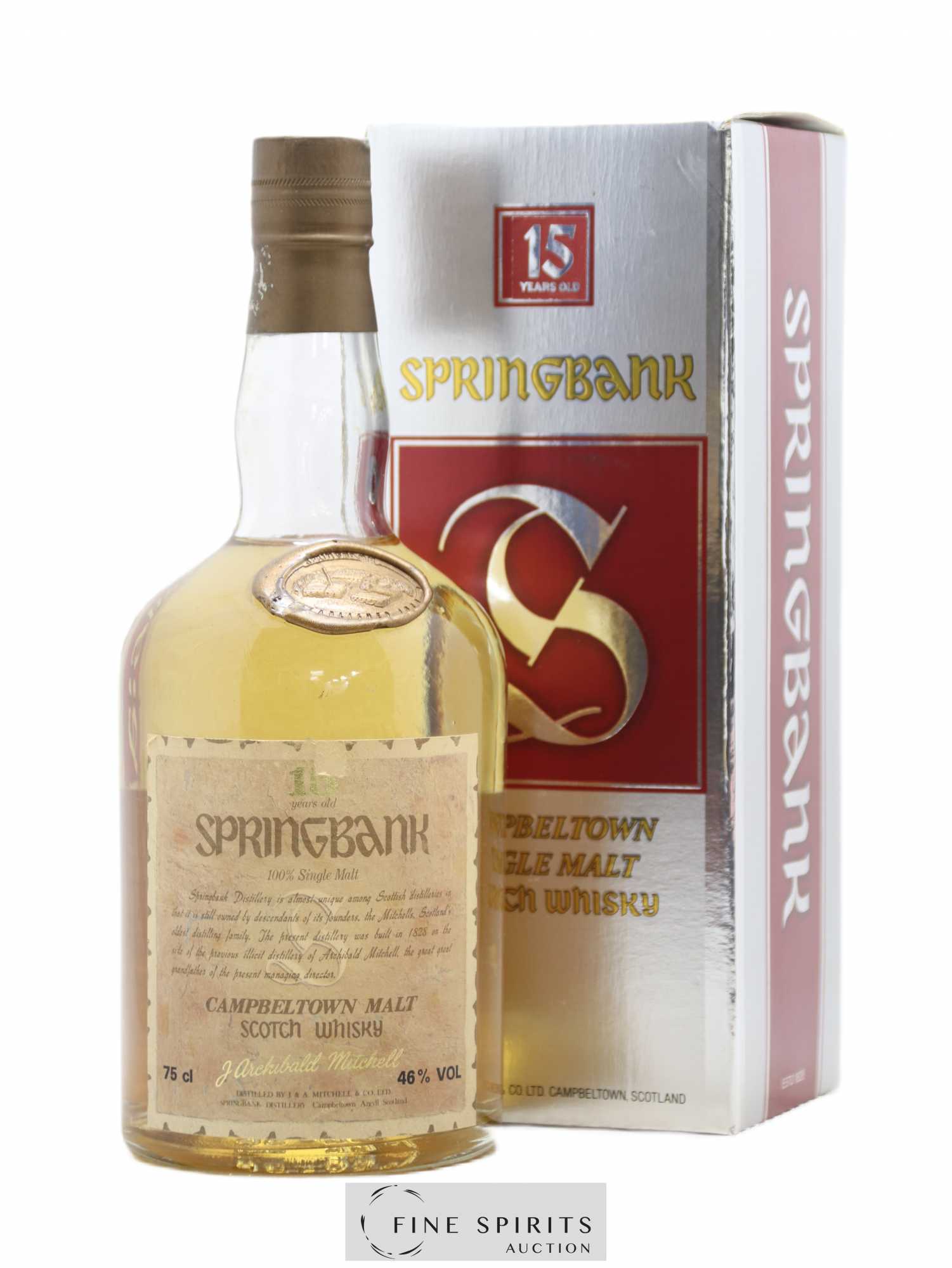 Springbank 15 years Of. Auxil Import