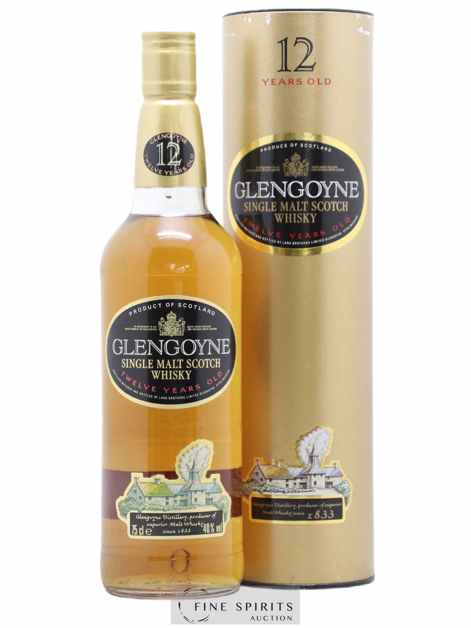 Glengoyne 12 years Of. Taittinger Import