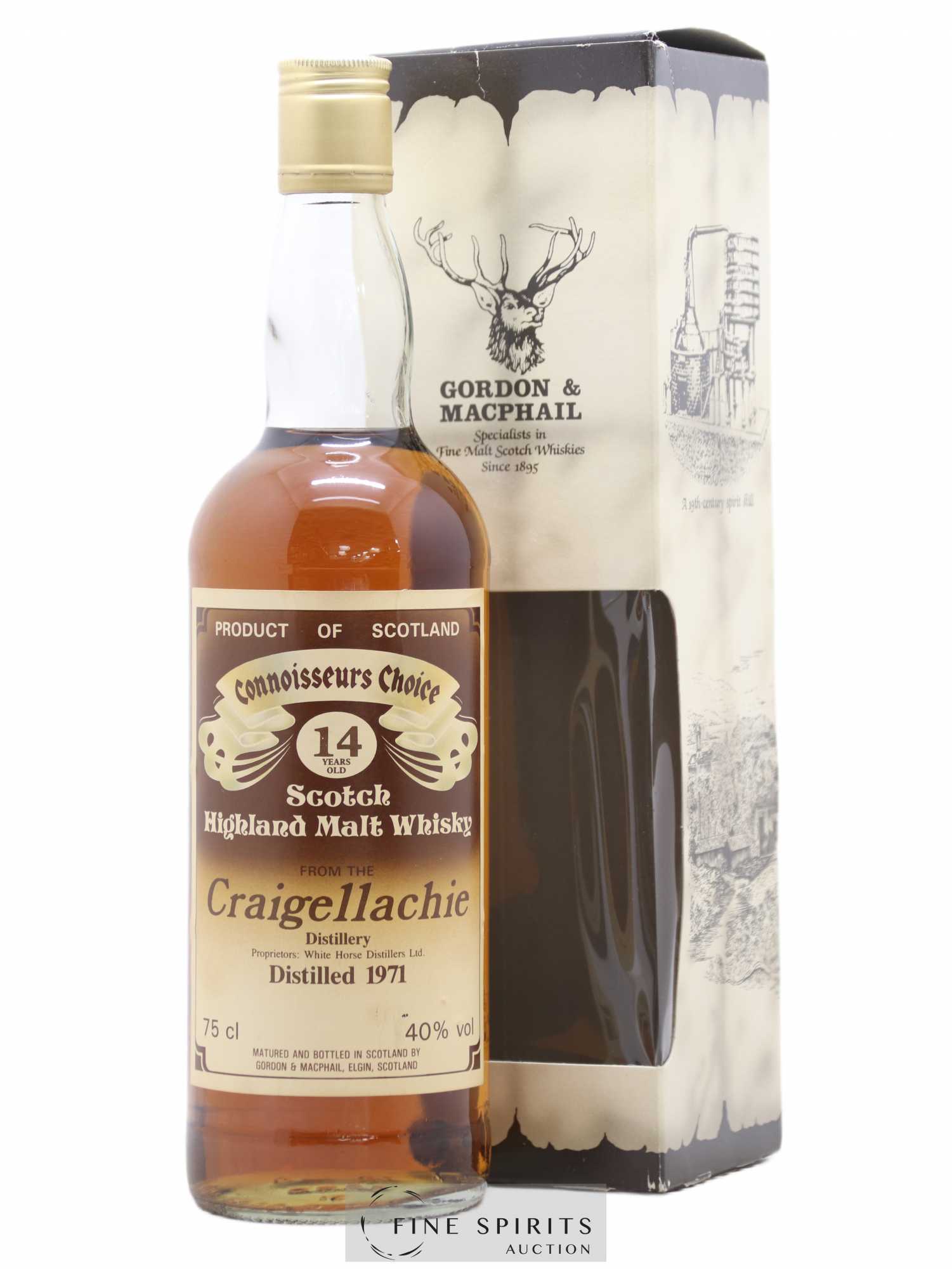 Craigellachie 14 years 1971 Gordon & Macphail Connoisseurs Choice