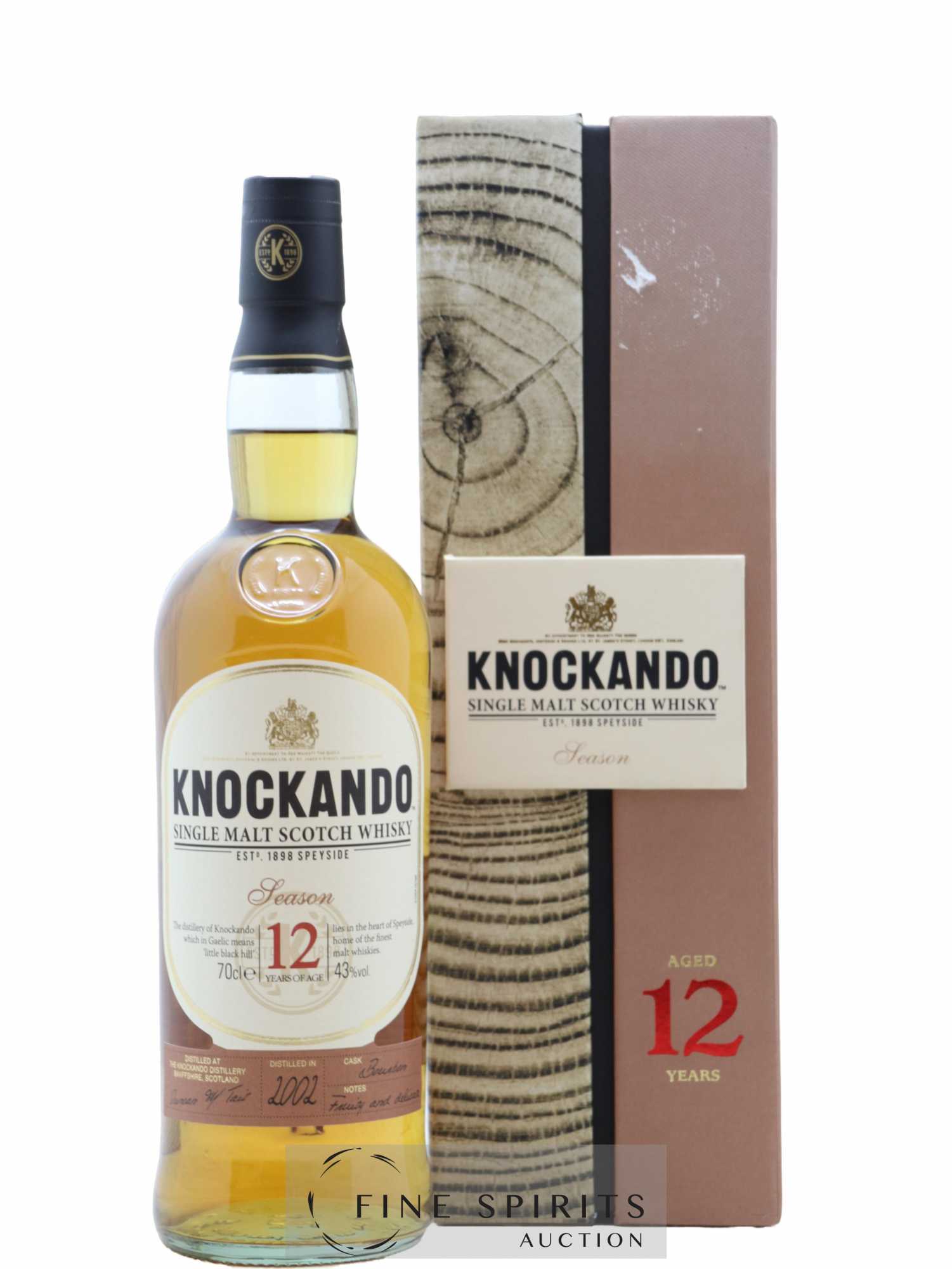 Knockando 12 years 2002 Of. Season Bourbon Cask