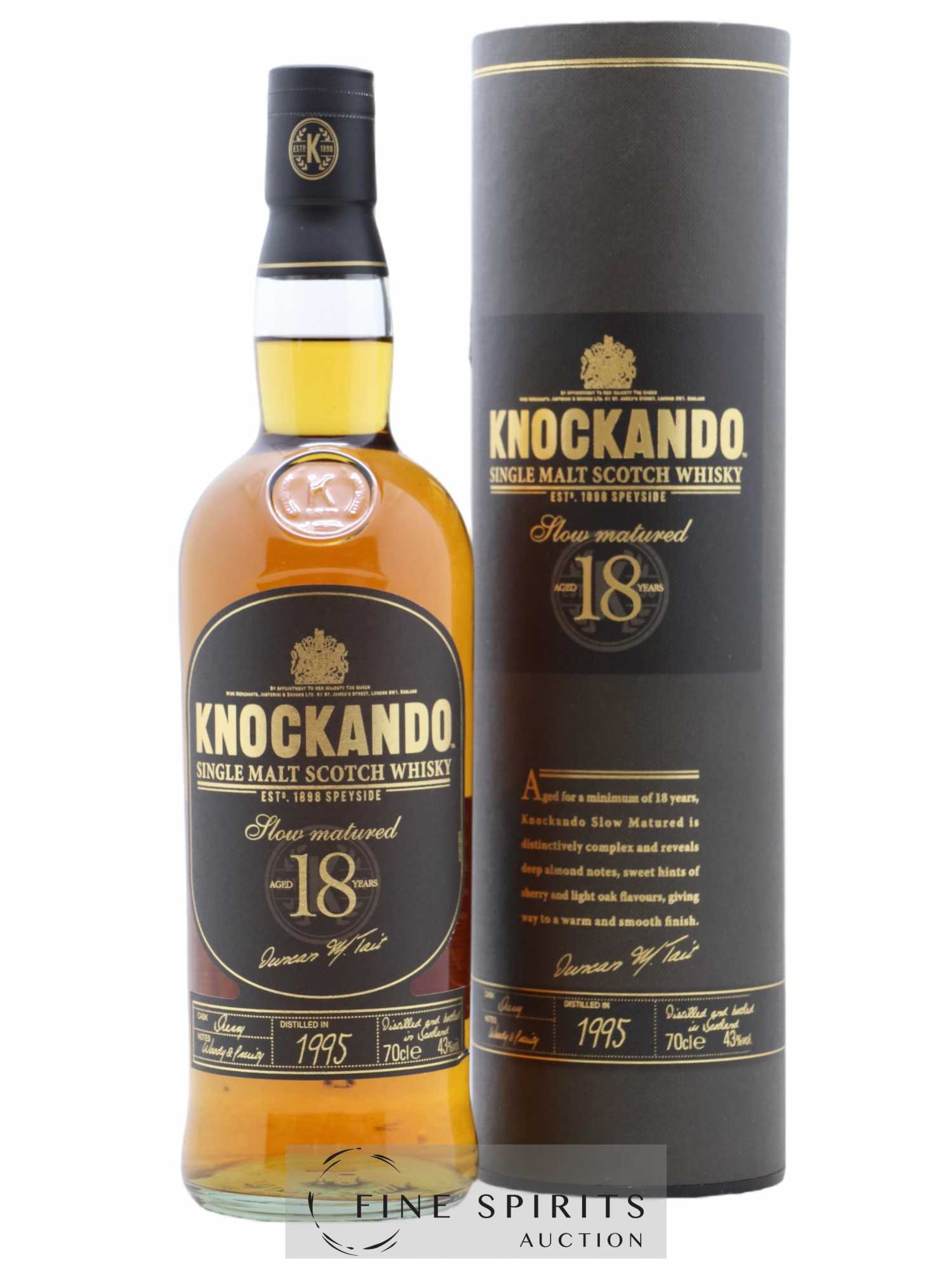 Knockando 18 years 1995 Of. Slow Matured