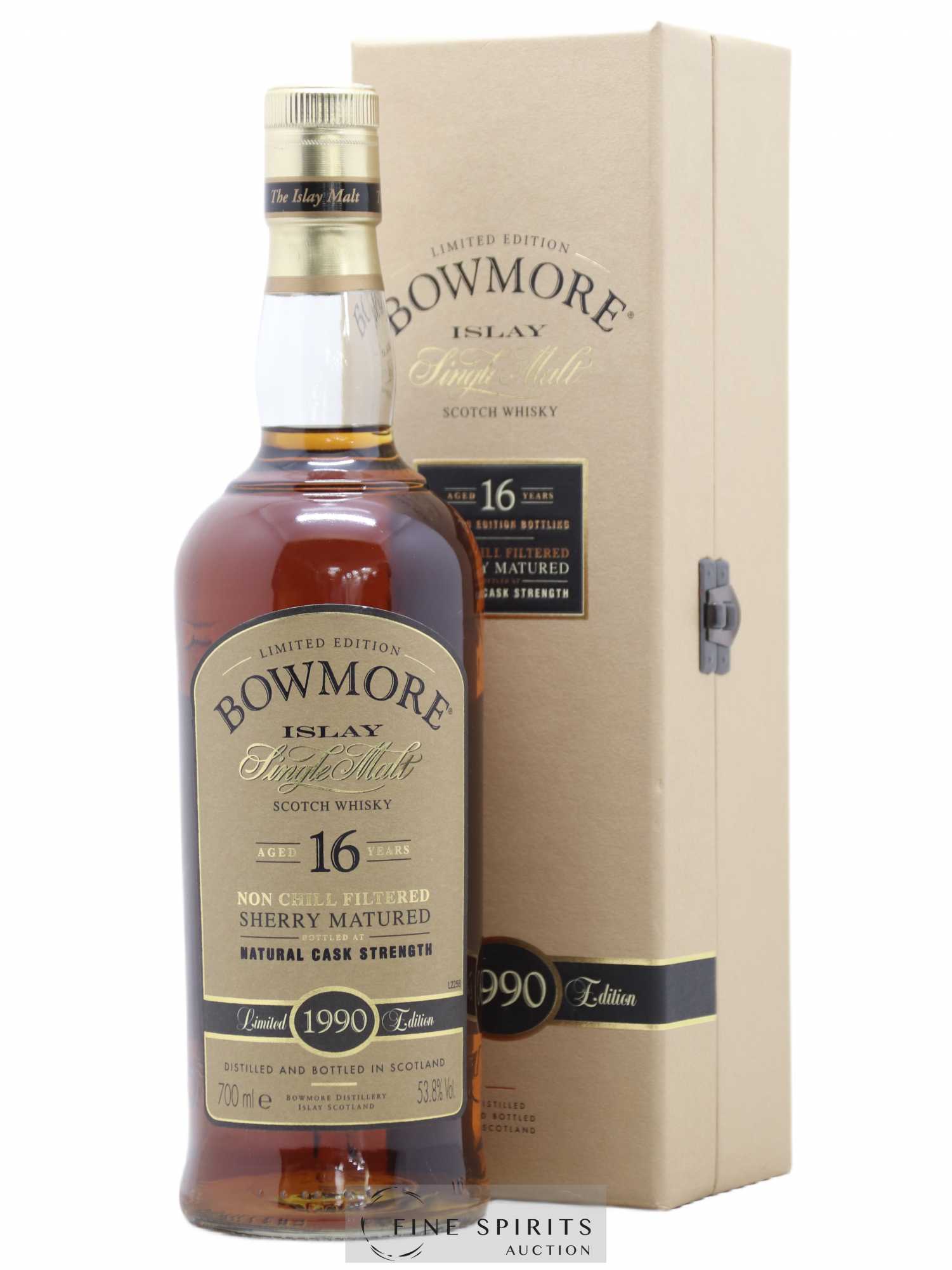 Bowmore 16 years 1990 Of. Sherry Matured Limited Edition